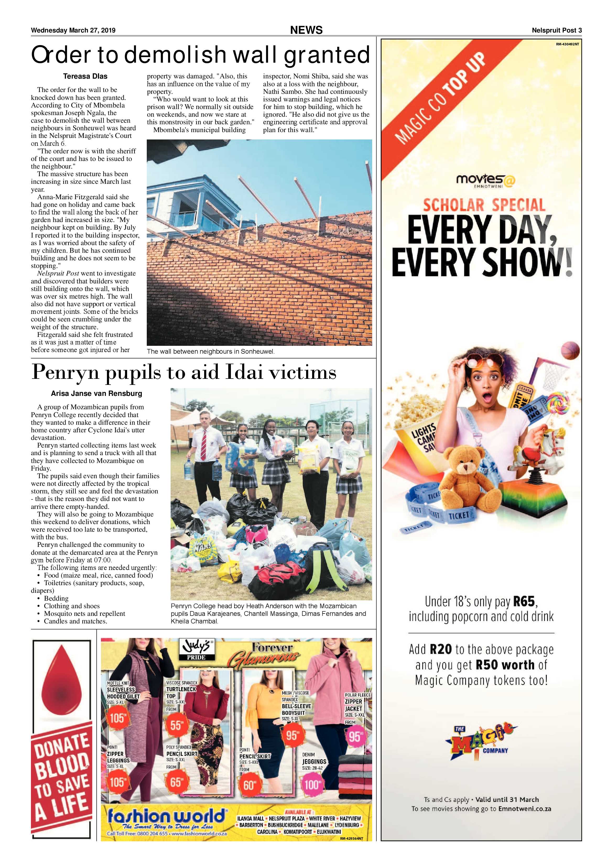 Nelspruit Post 26 March 2019 page 3