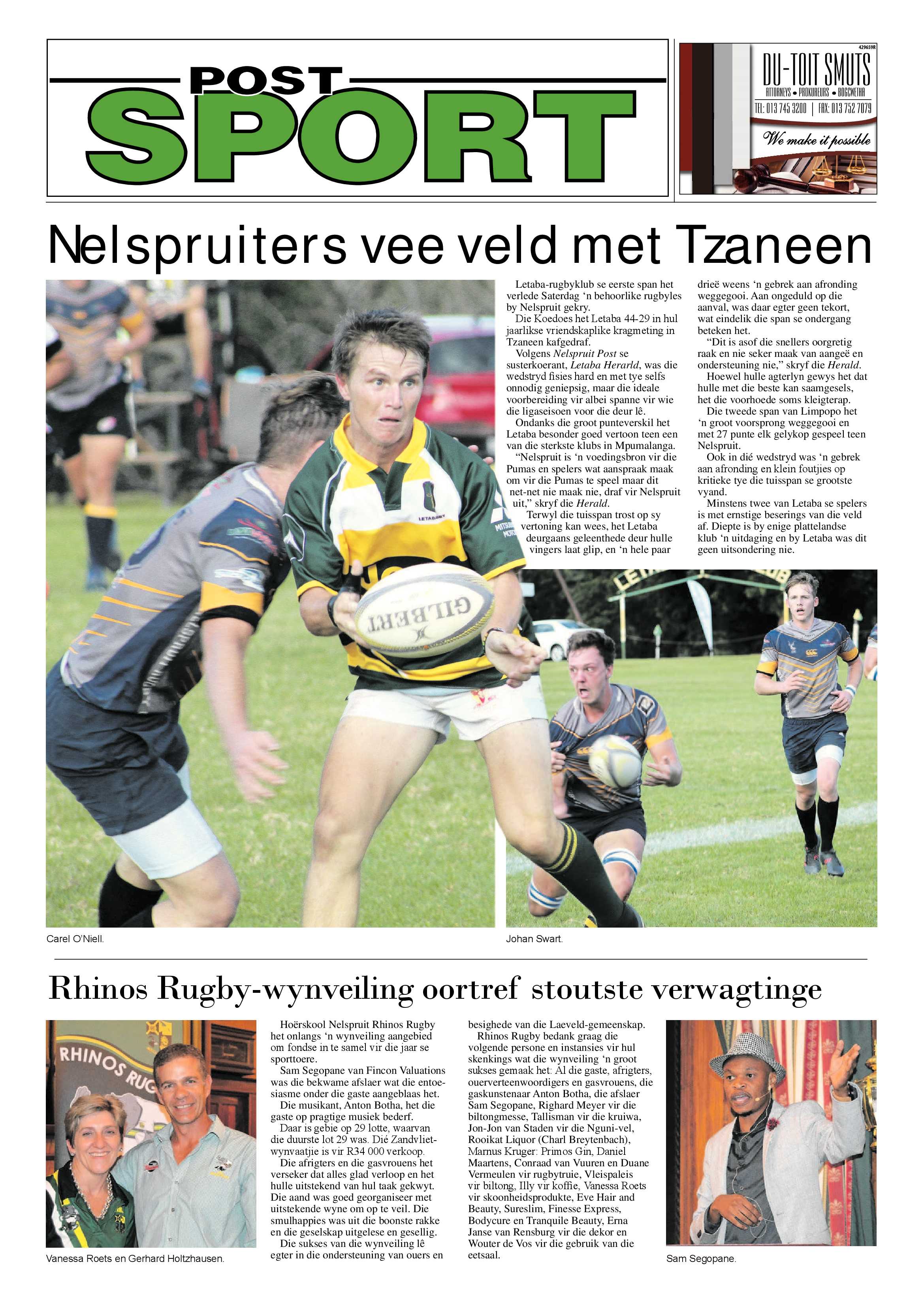 Nelspruit Post 26 March 2019 page 8