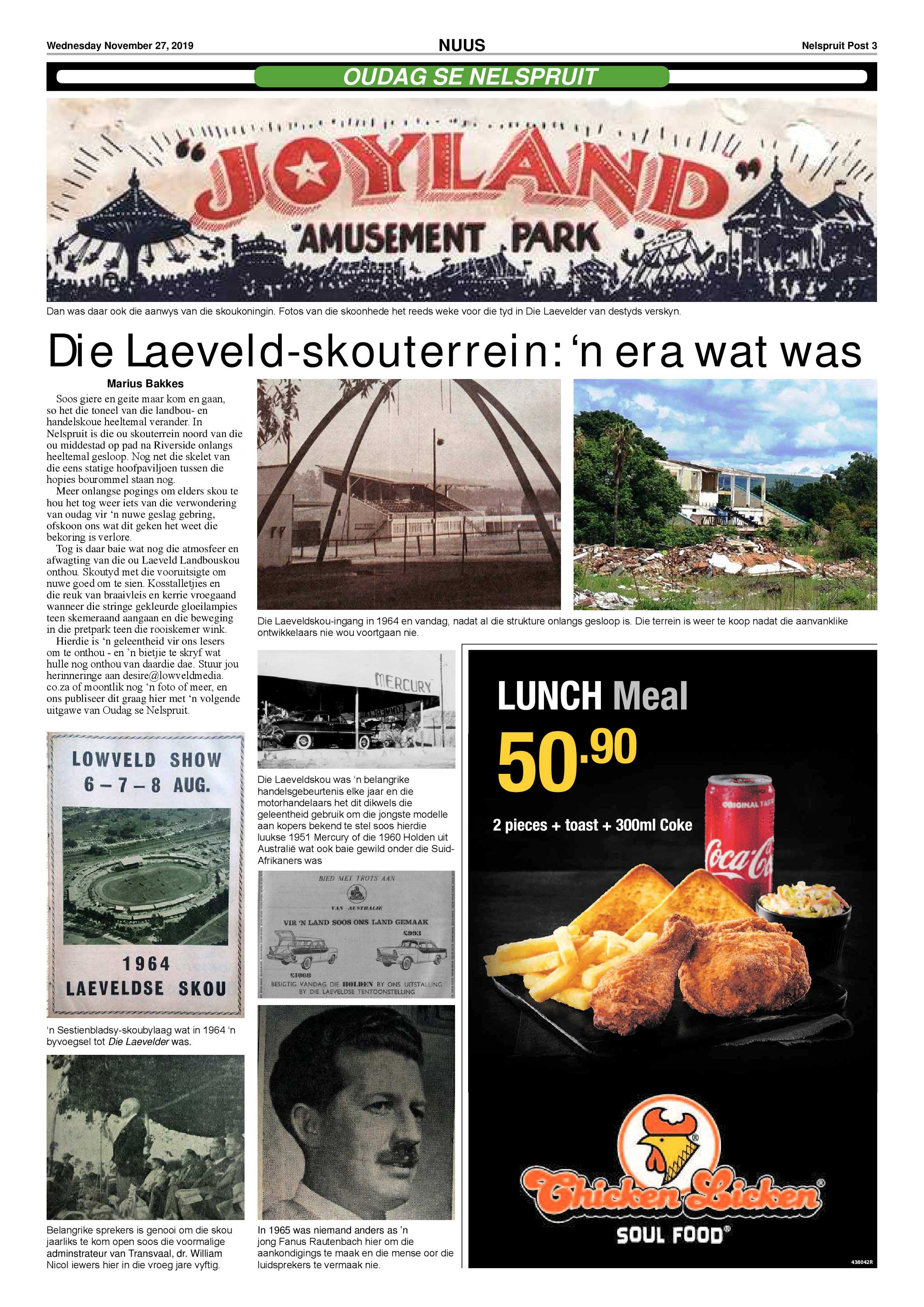 Nelspruit Post 27 November 2019 page 3