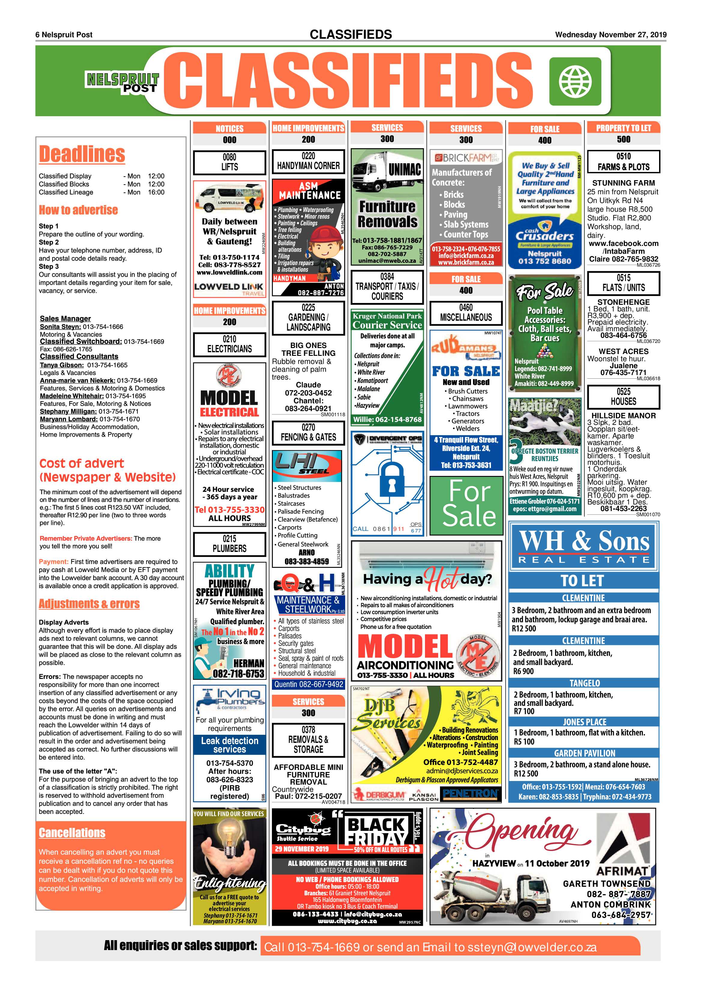 Nelspruit Post 27 November 2019 page 6