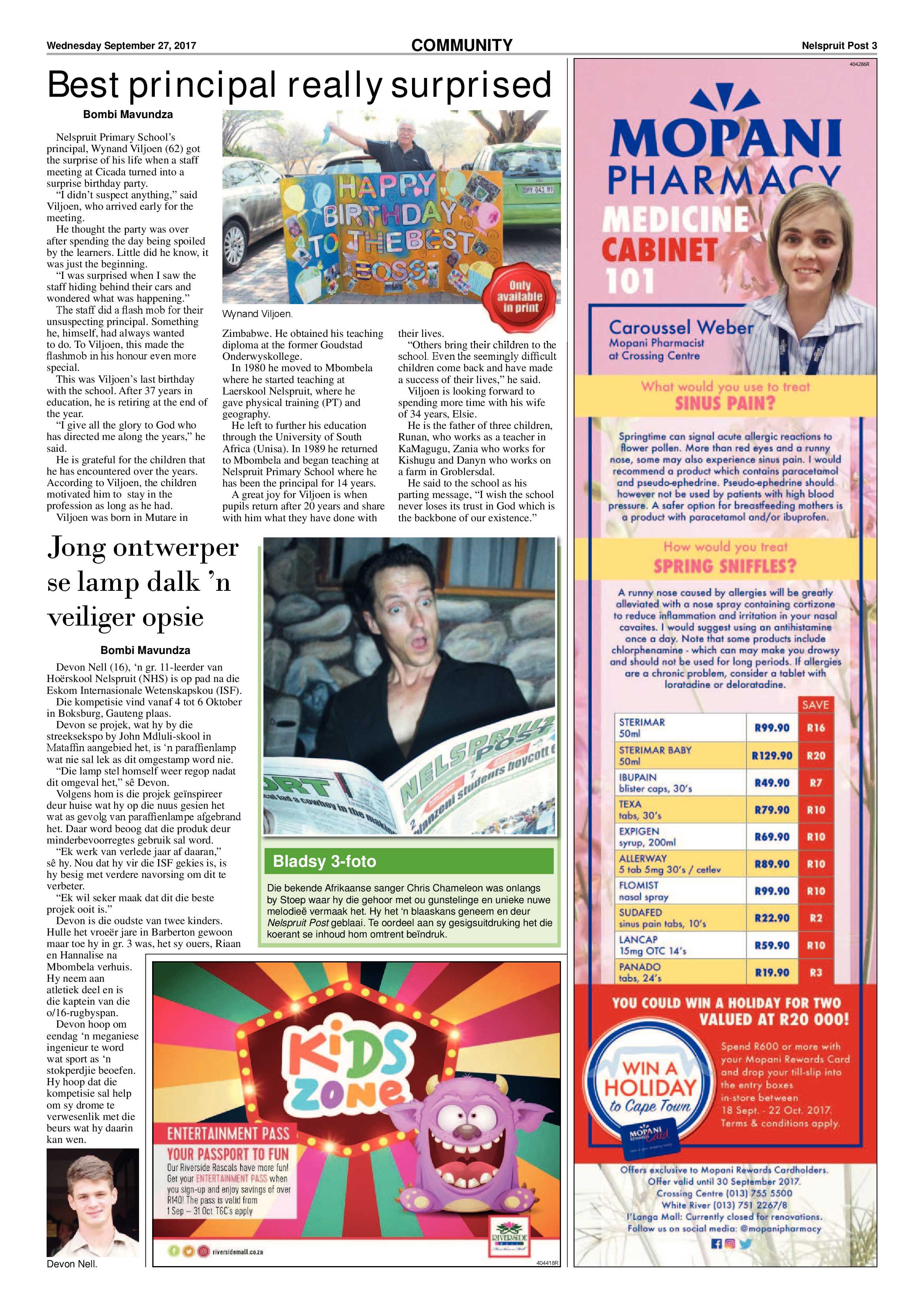 Nelspruit Post 27 September 2017 page 3