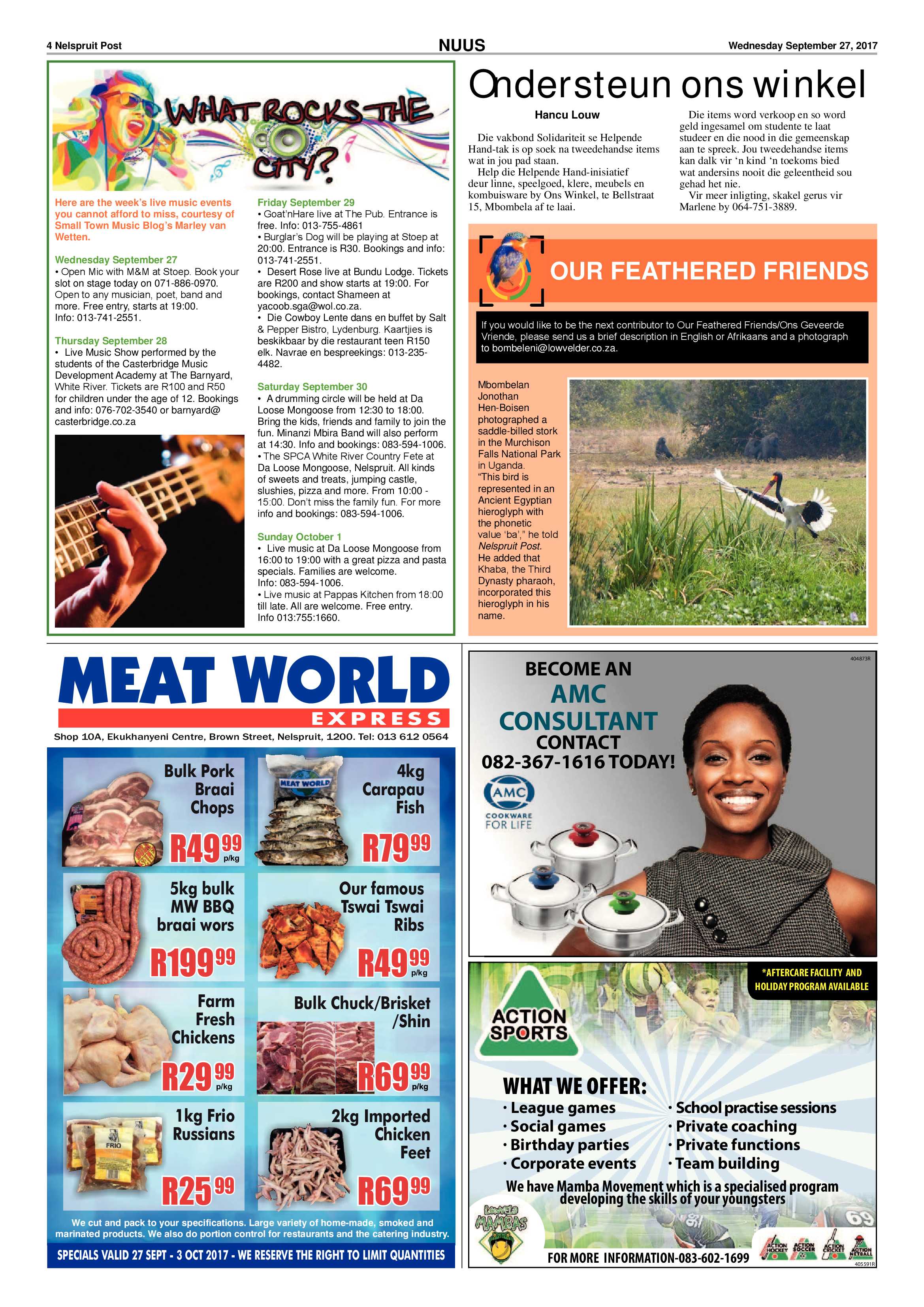 Nelspruit Post 27 September 2017 page 4