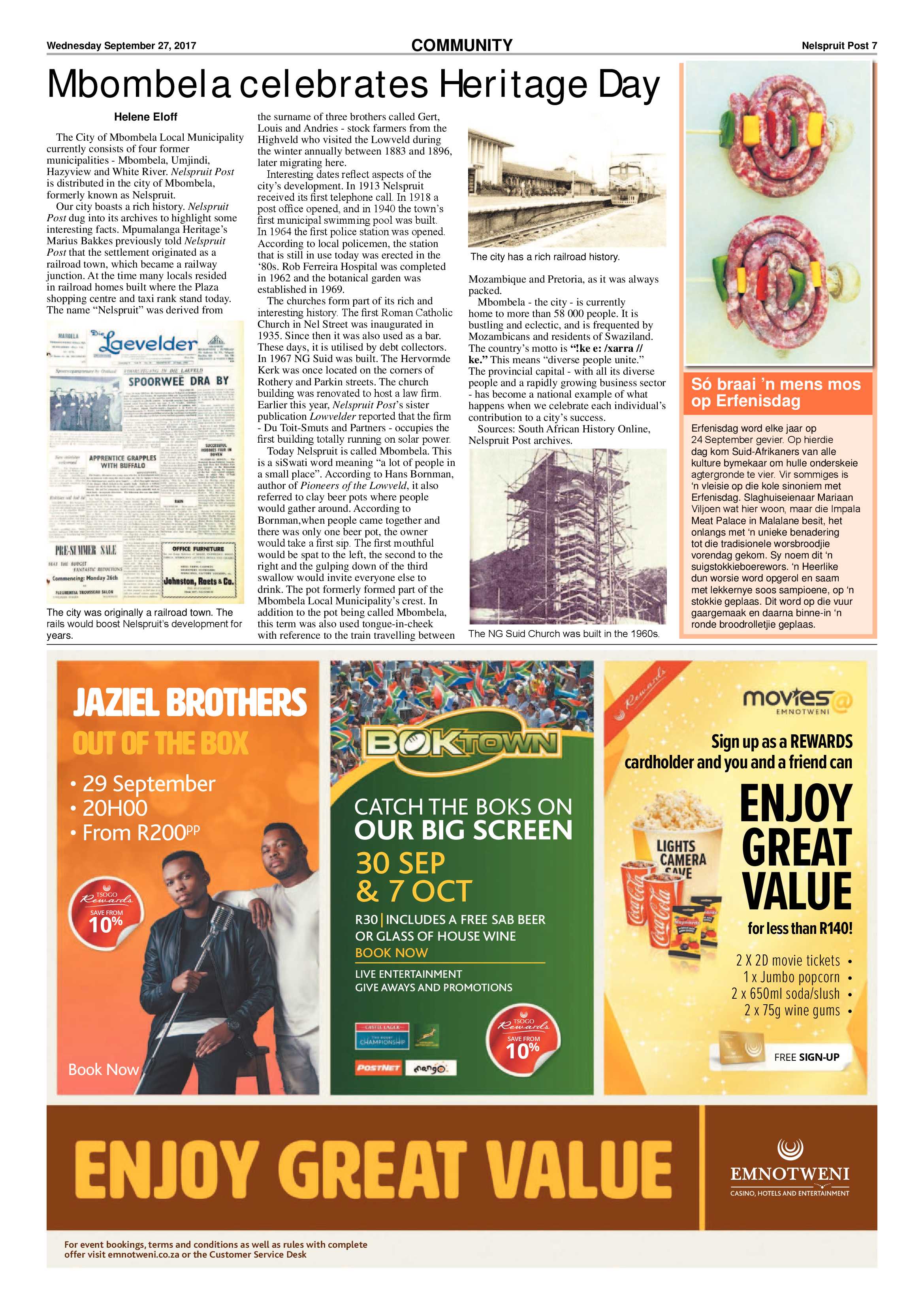 Nelspruit Post 27 September 2017 page 7