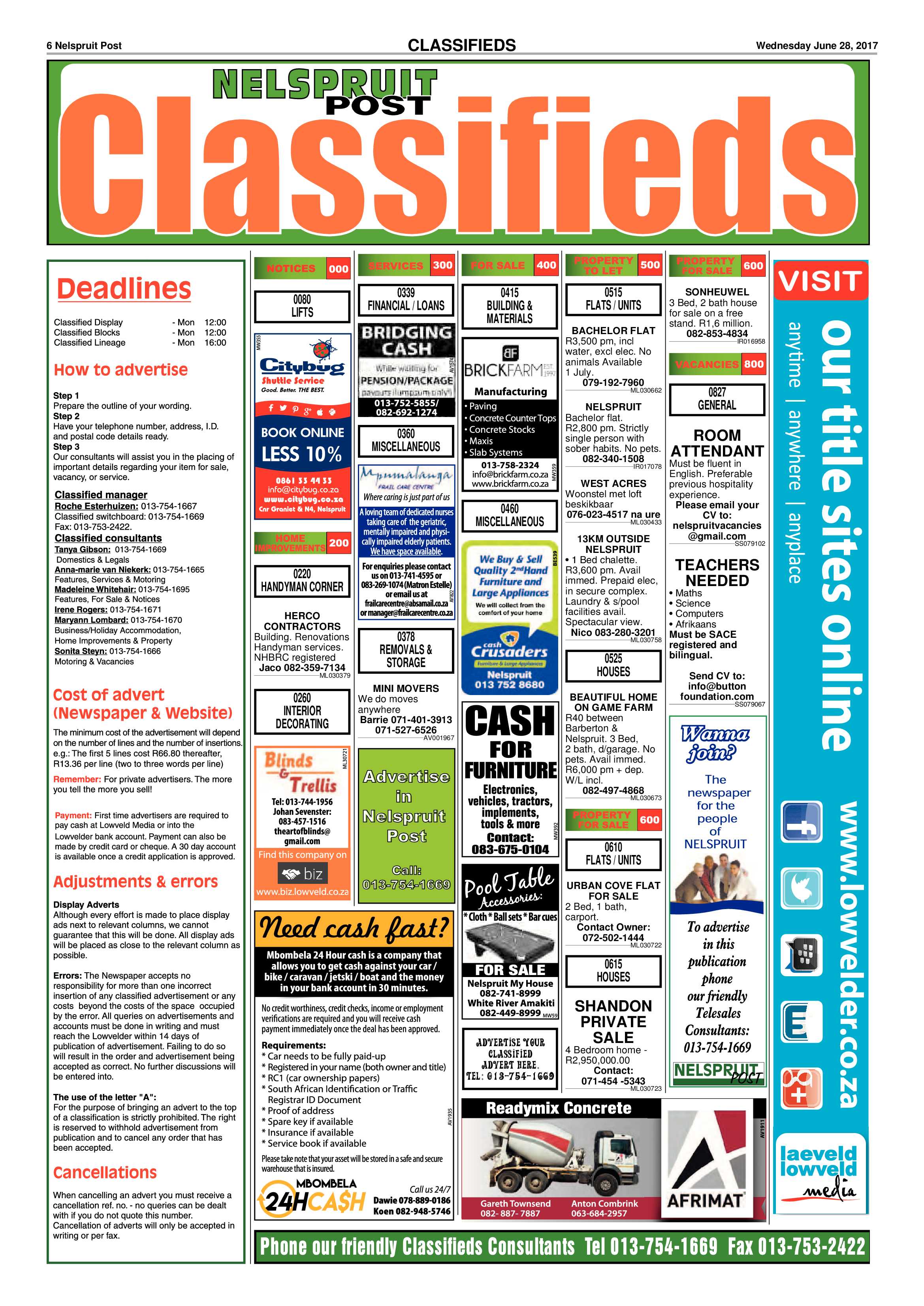 Nelspruit Post 28 June 2017 page 6
