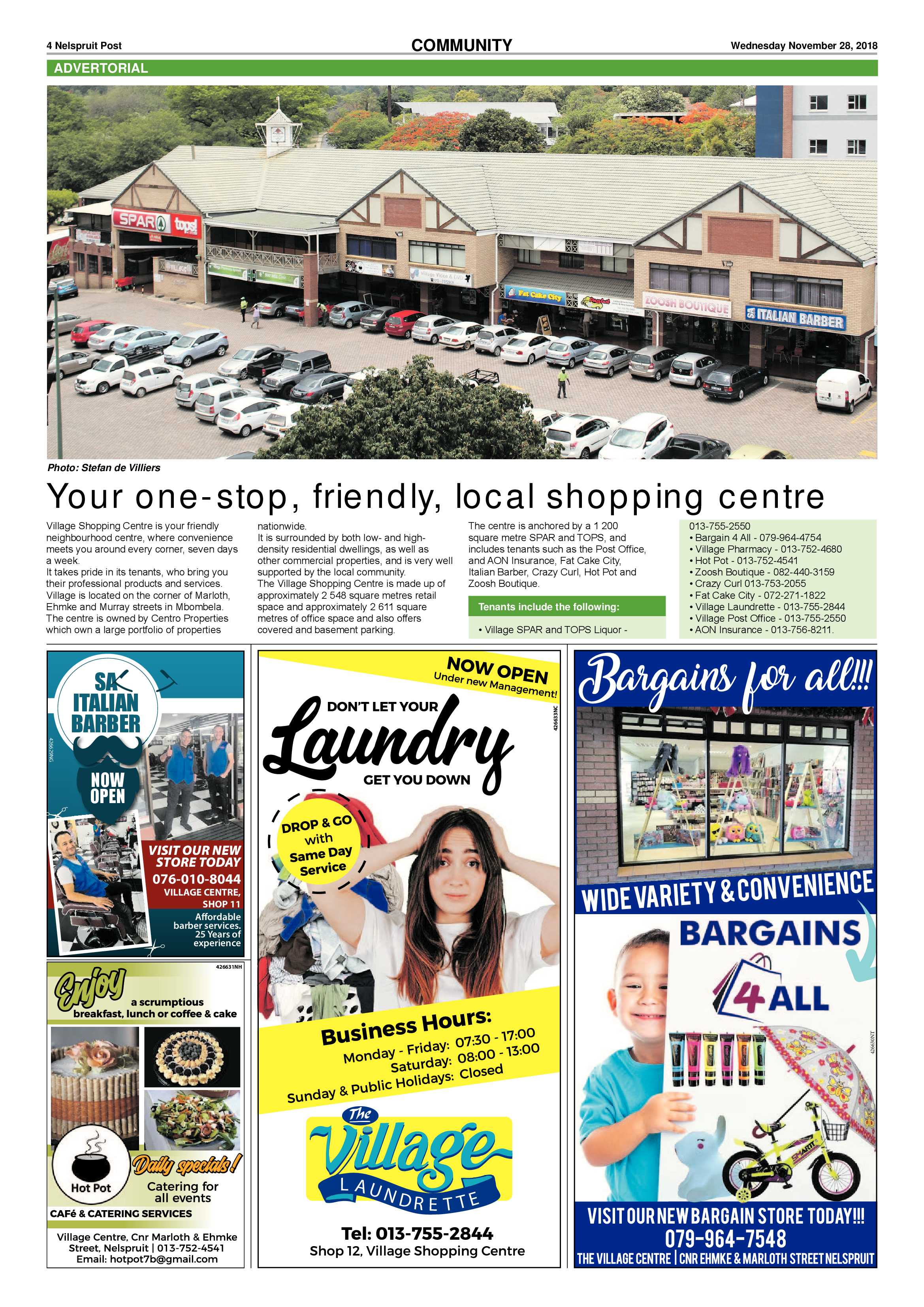 Nelspruit Post 28 November 2018 page 4