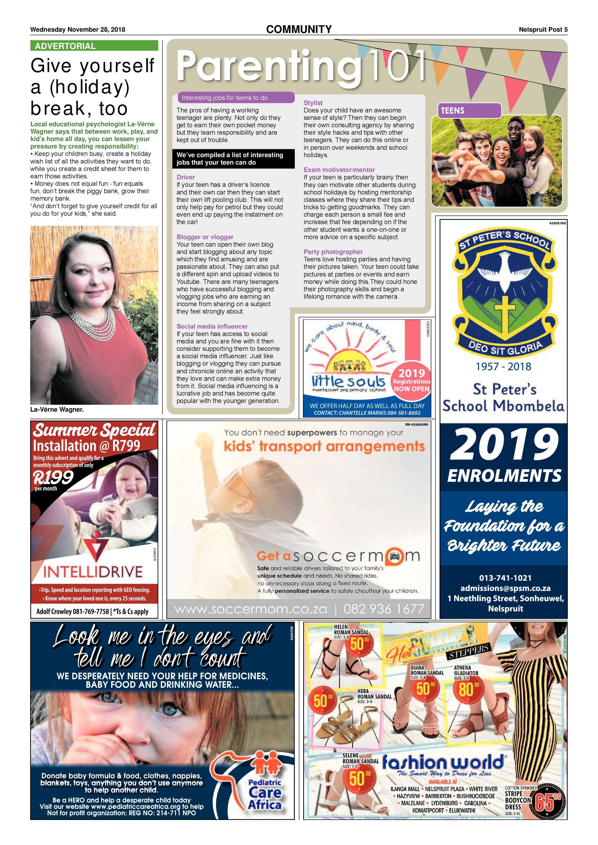 Nelspruit Post 28 November 2018 page 5