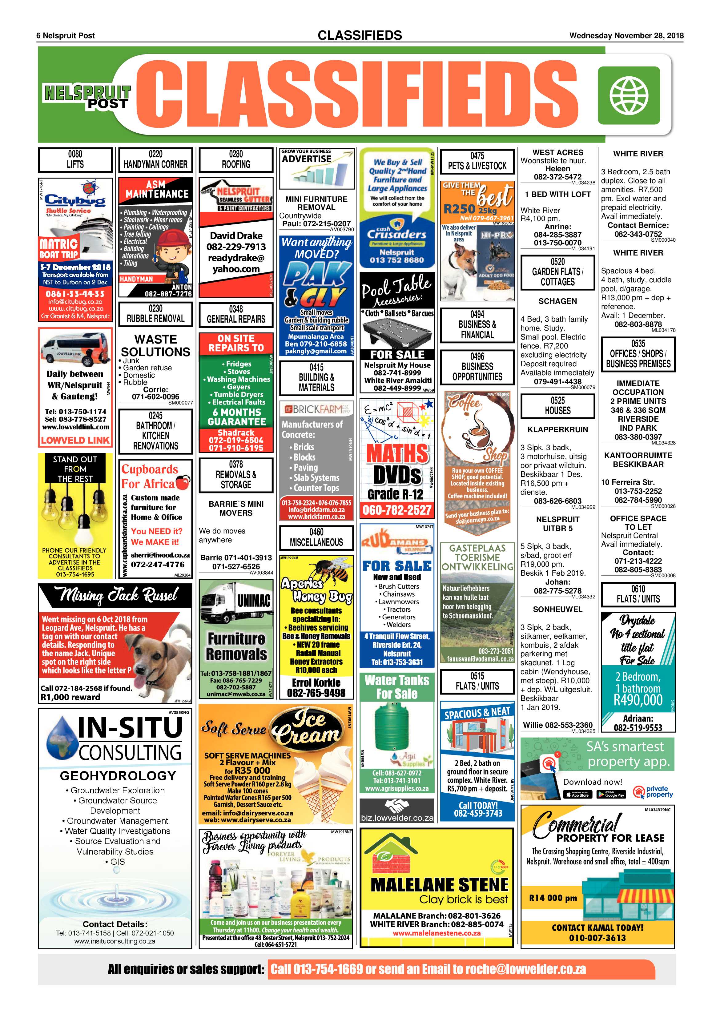 Nelspruit Post 28 November 2018 page 6