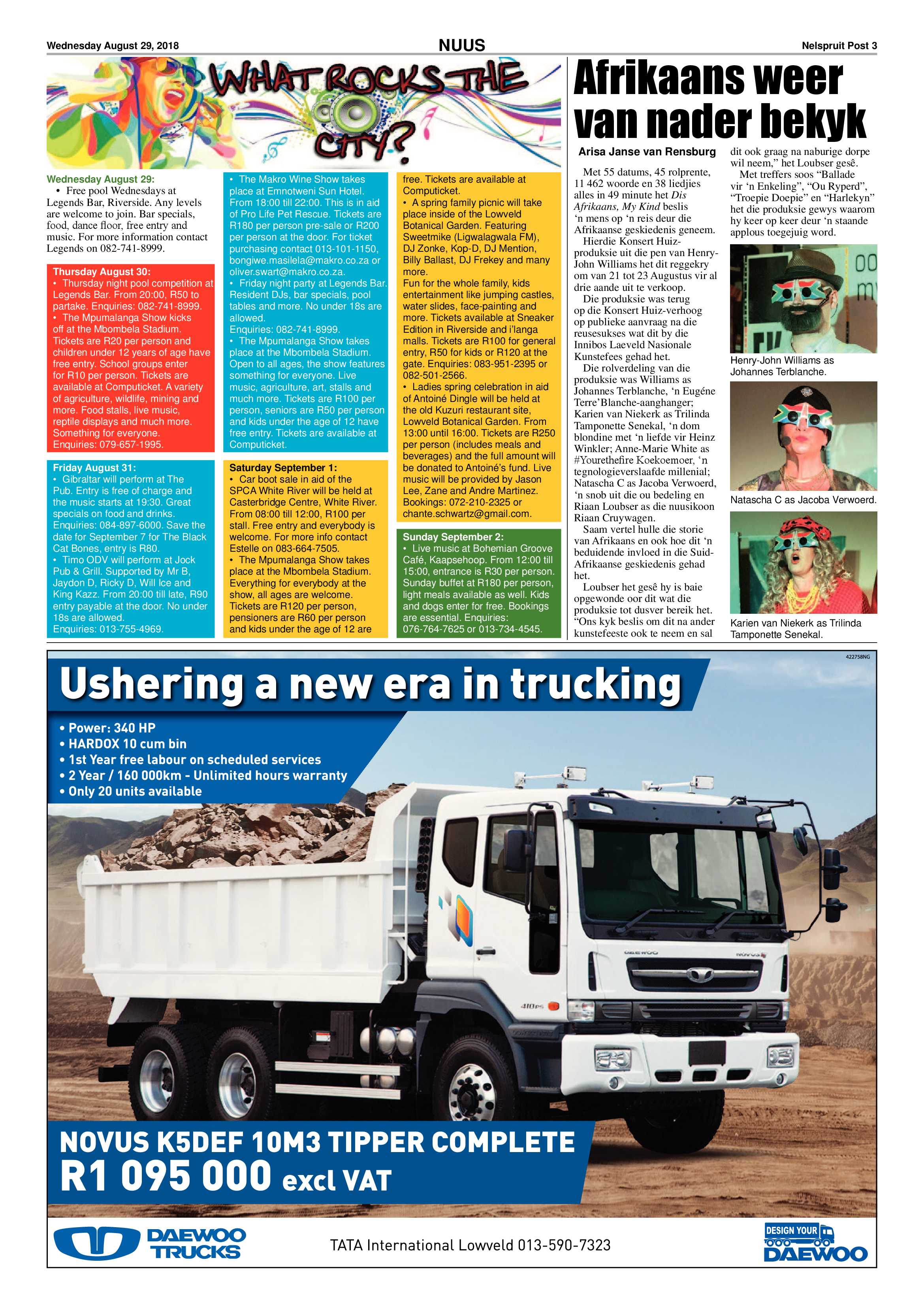 Nelspruit Post 29 August 2018 page 3