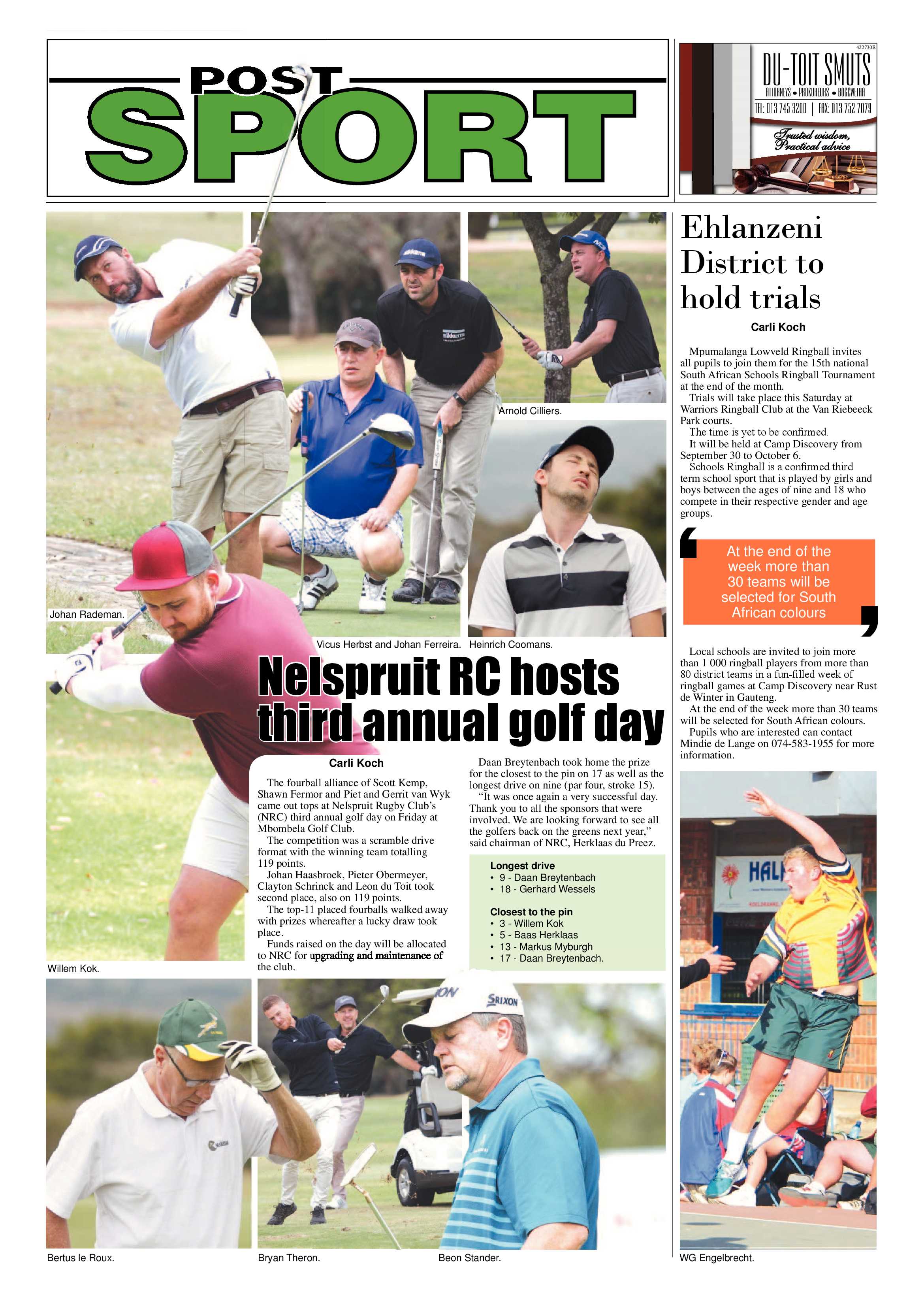 Nelspruit Post 29 August 2018 page 8