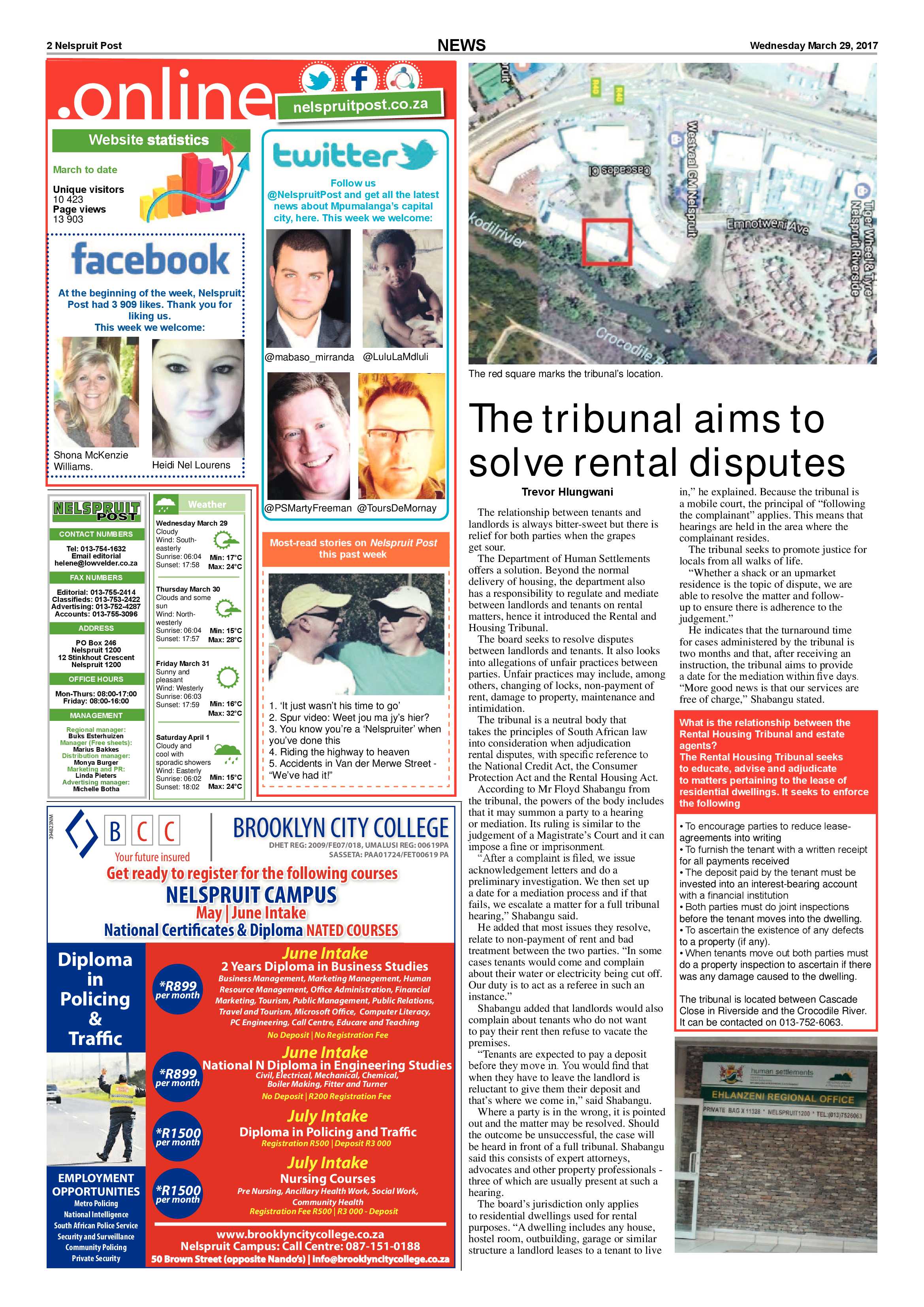 Nelspruit Post 29 March 2017 page 2