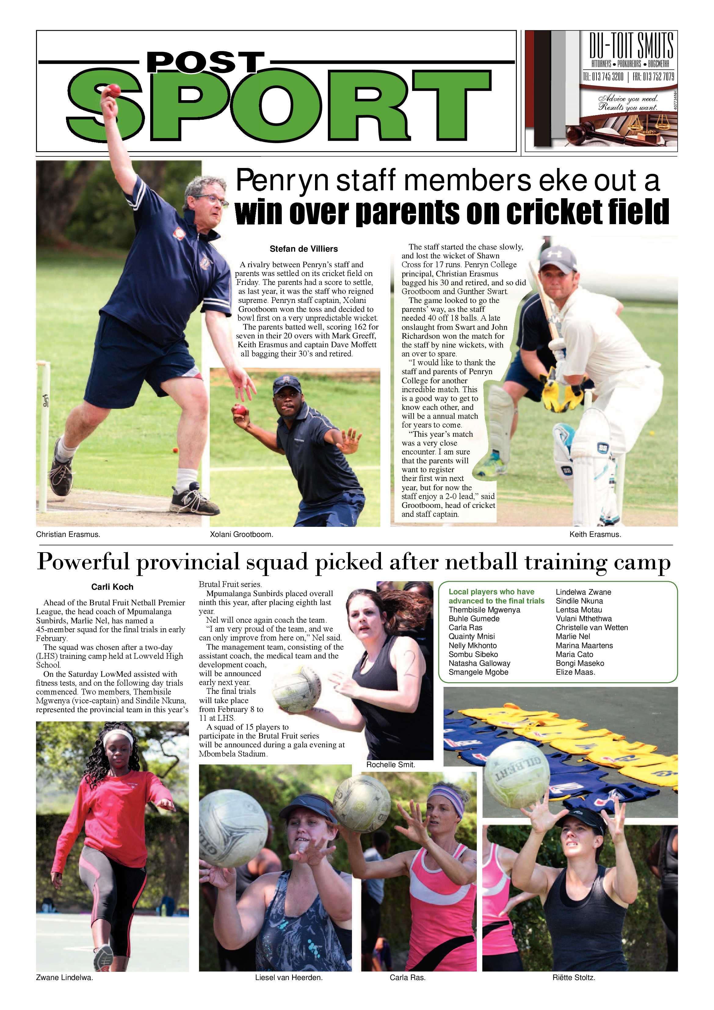 Nelspruit Post 29 November 2017 page 8