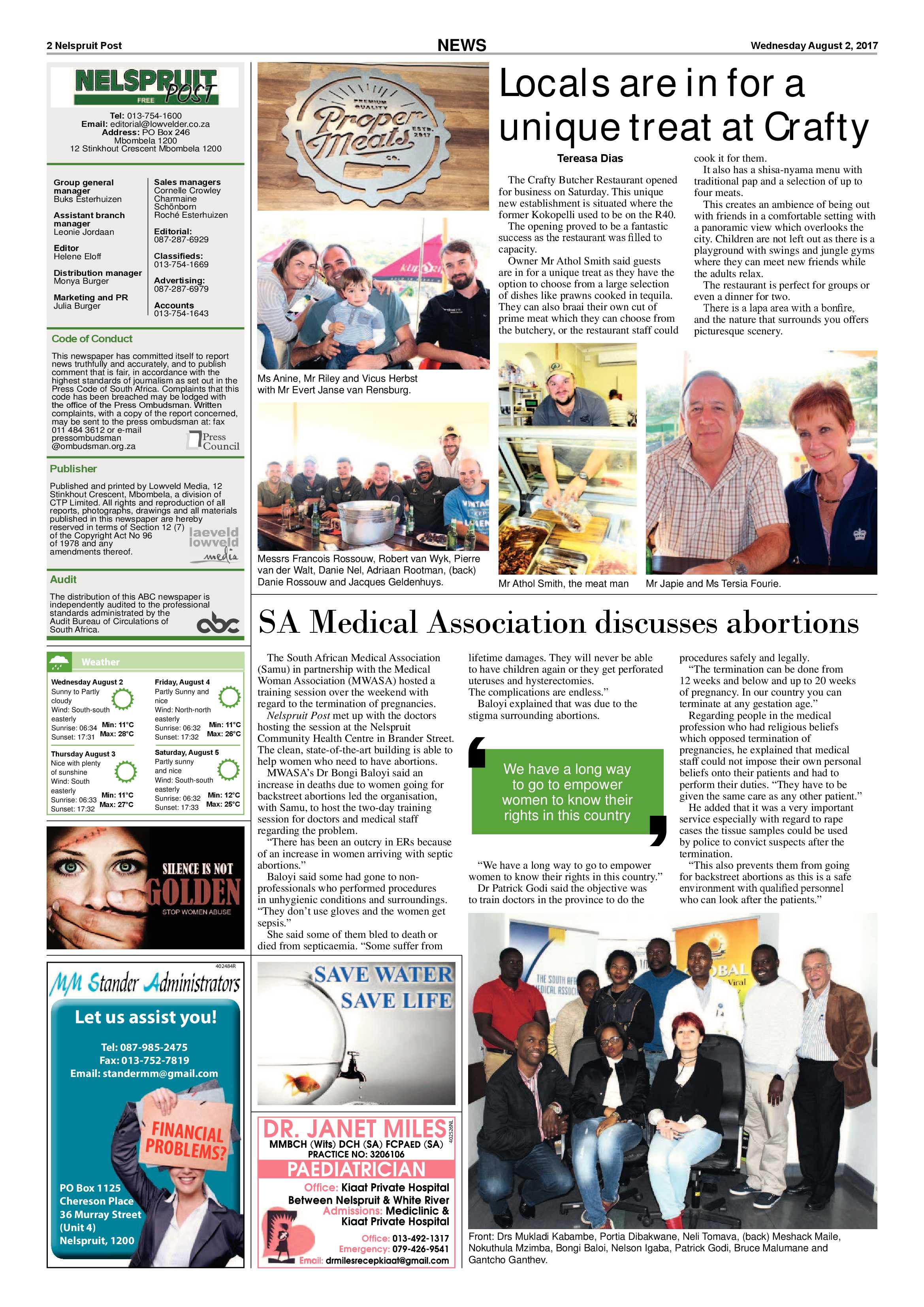 Nelspruit Post 2 August 2017 page 2