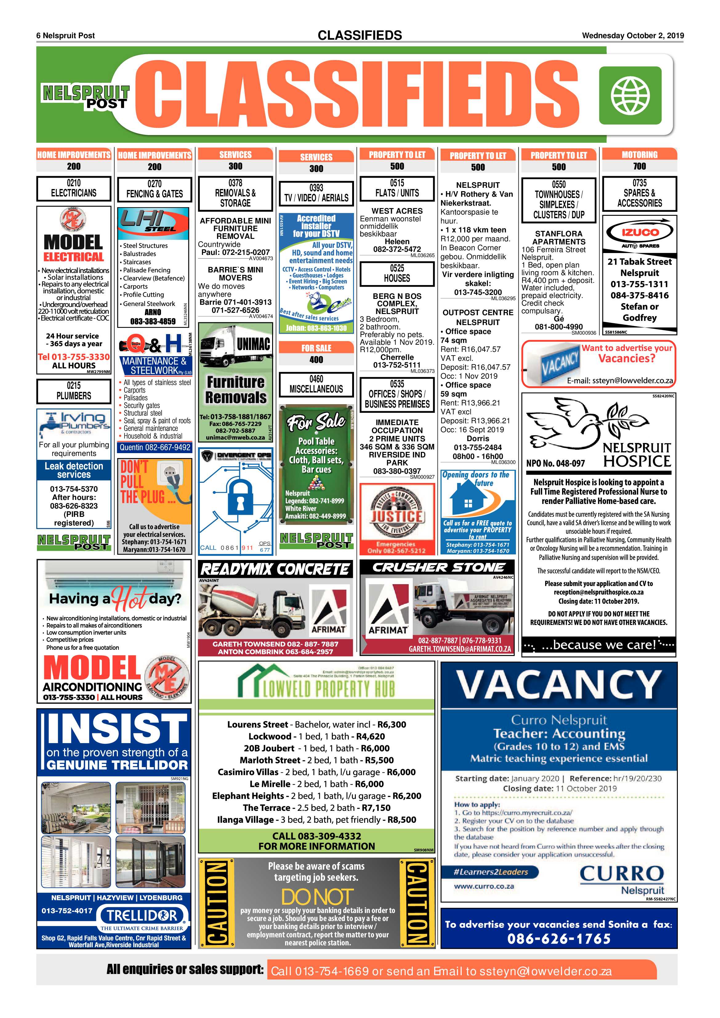 Nelspruit Post 2 October 2019 page 6