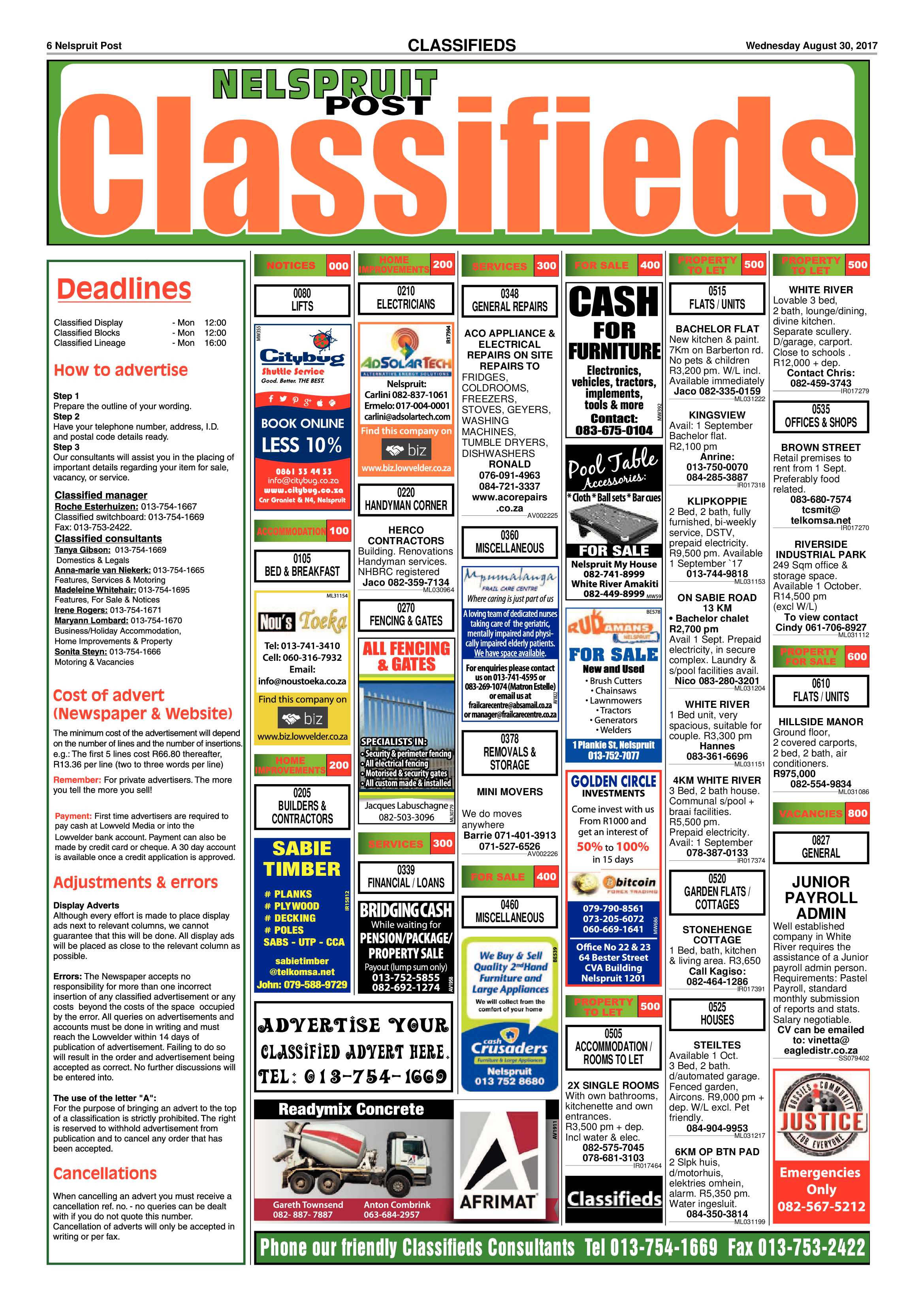 Nelspruit Post 30 August 2017 page 6