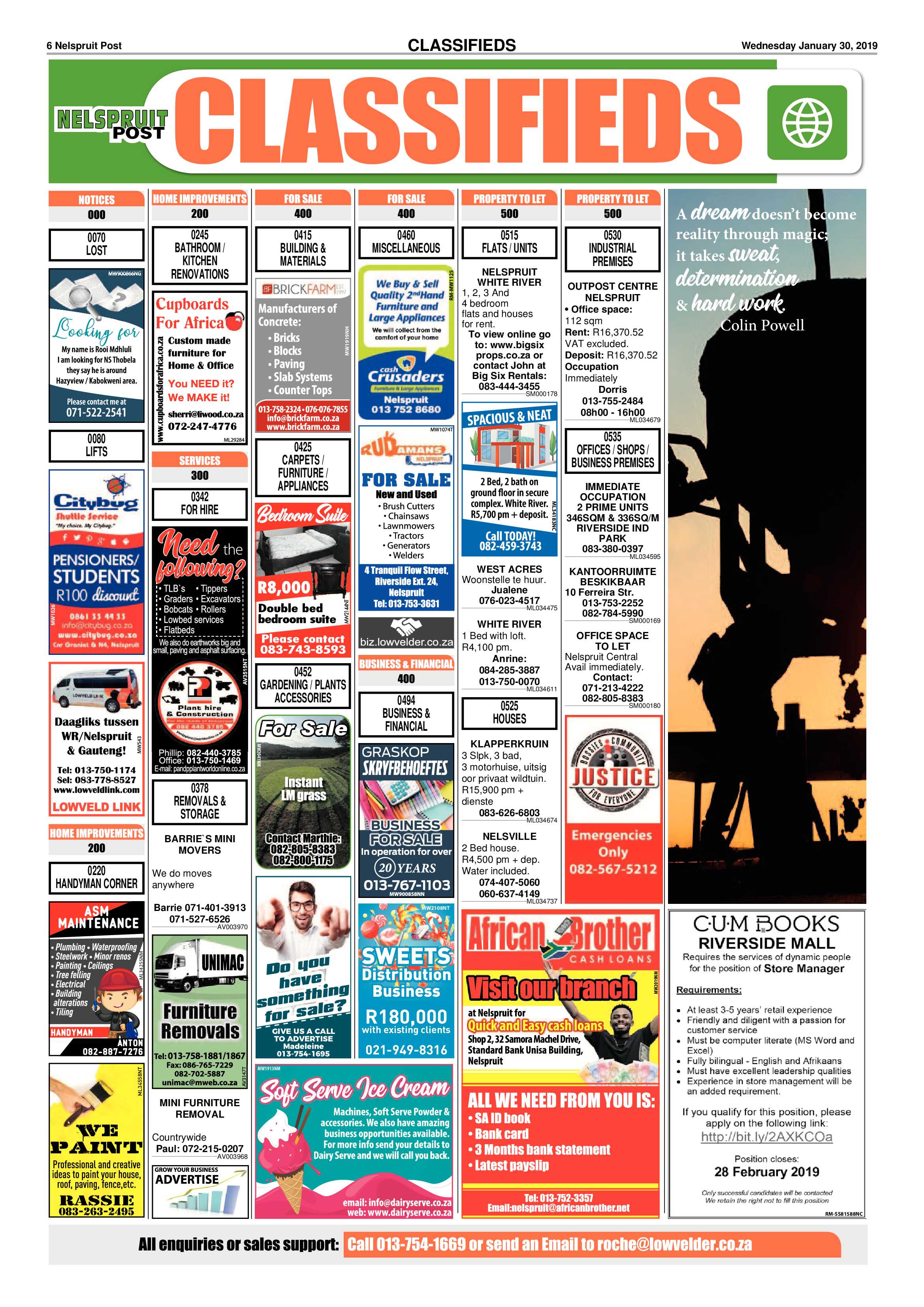 Nelspruit Post 30 January 2019 page 6