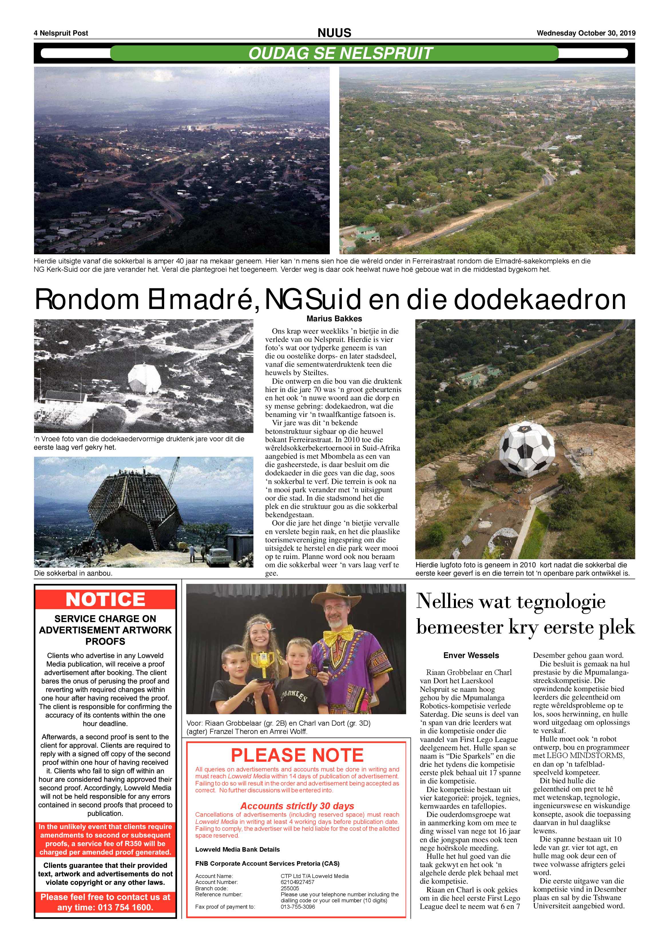 Nelspruit Post 30 October 2019 page 4