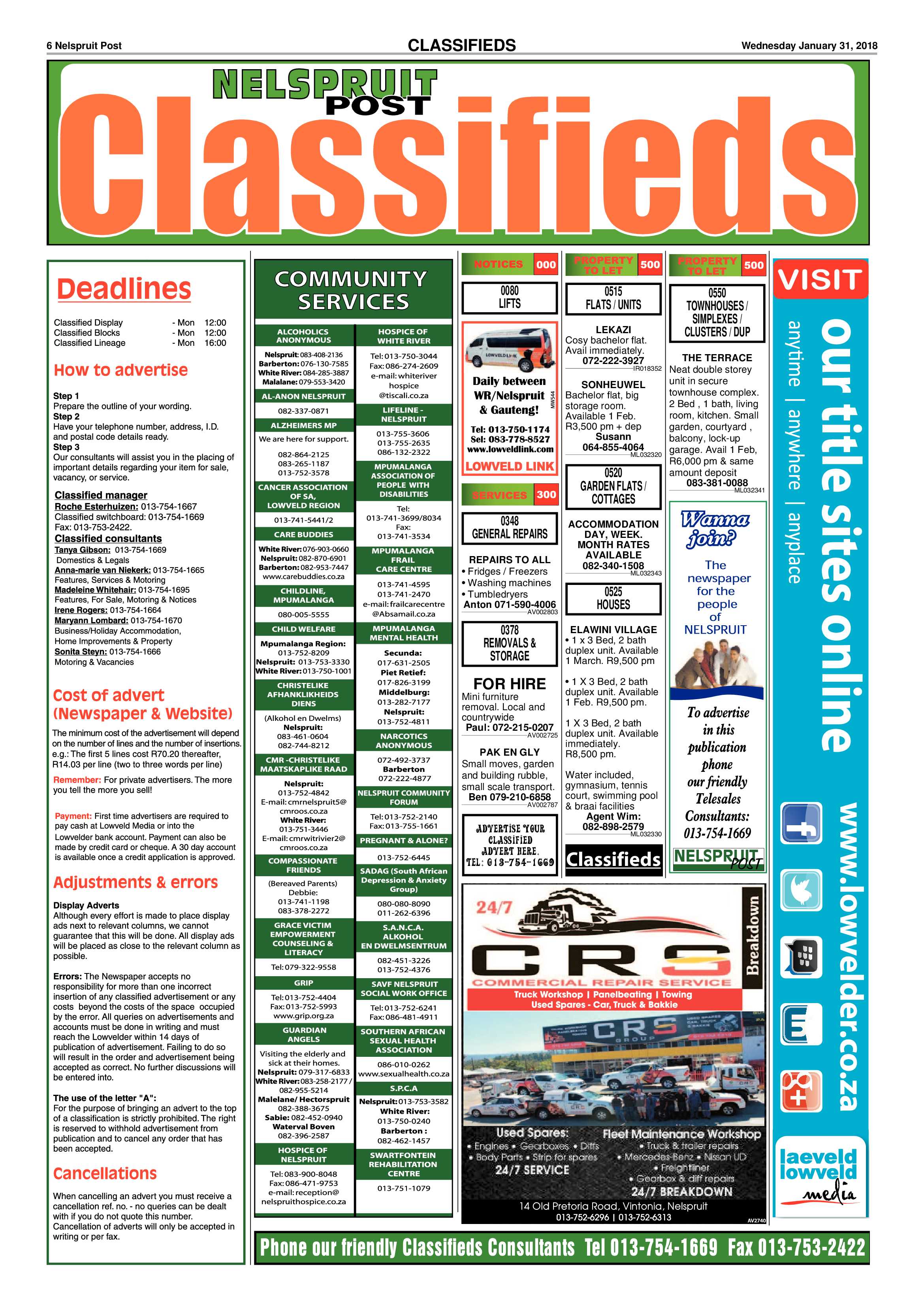 Nelspruit Post 31 January 2018 page 6