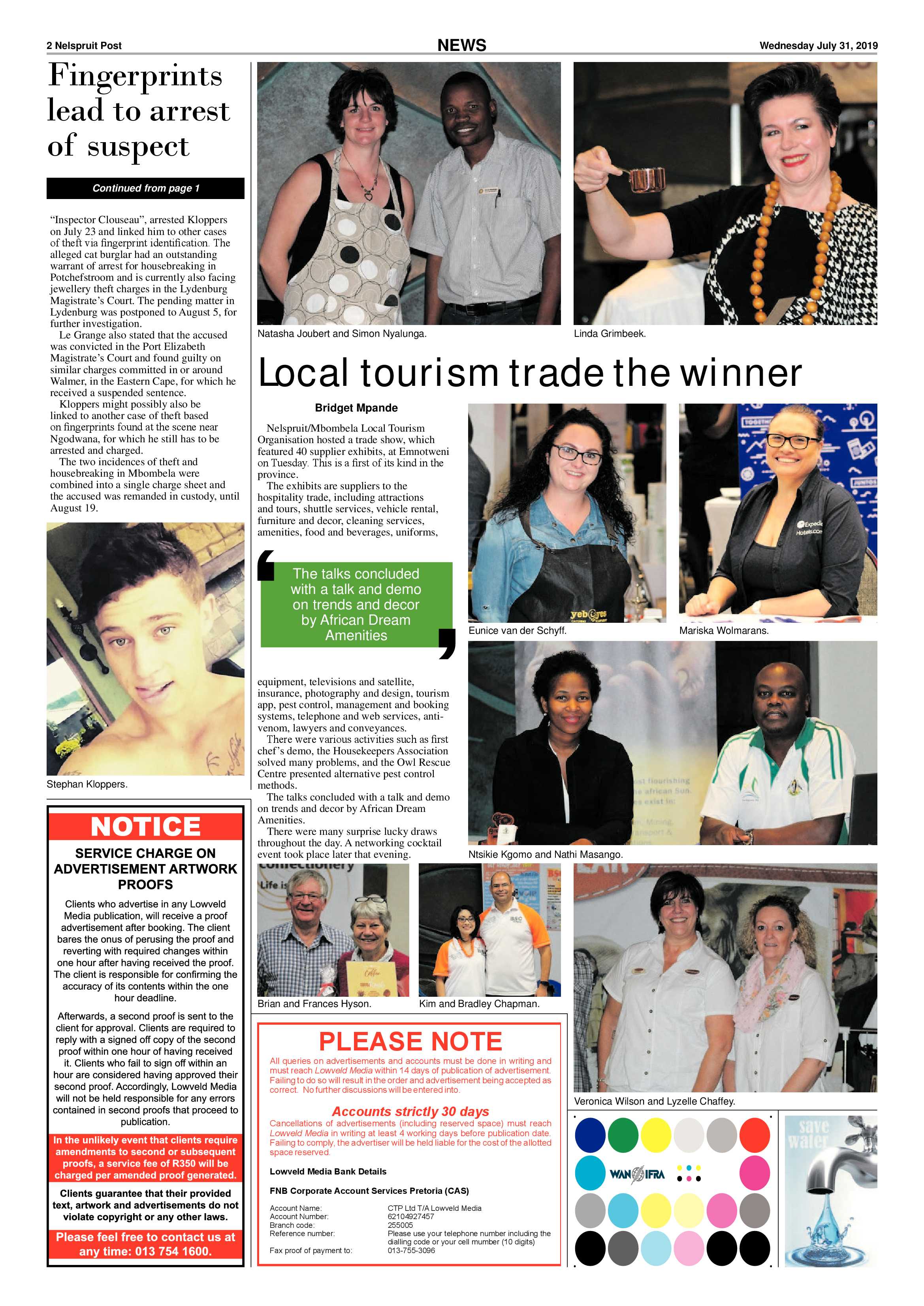 Nelspruit Post 31 July 2019 page 2