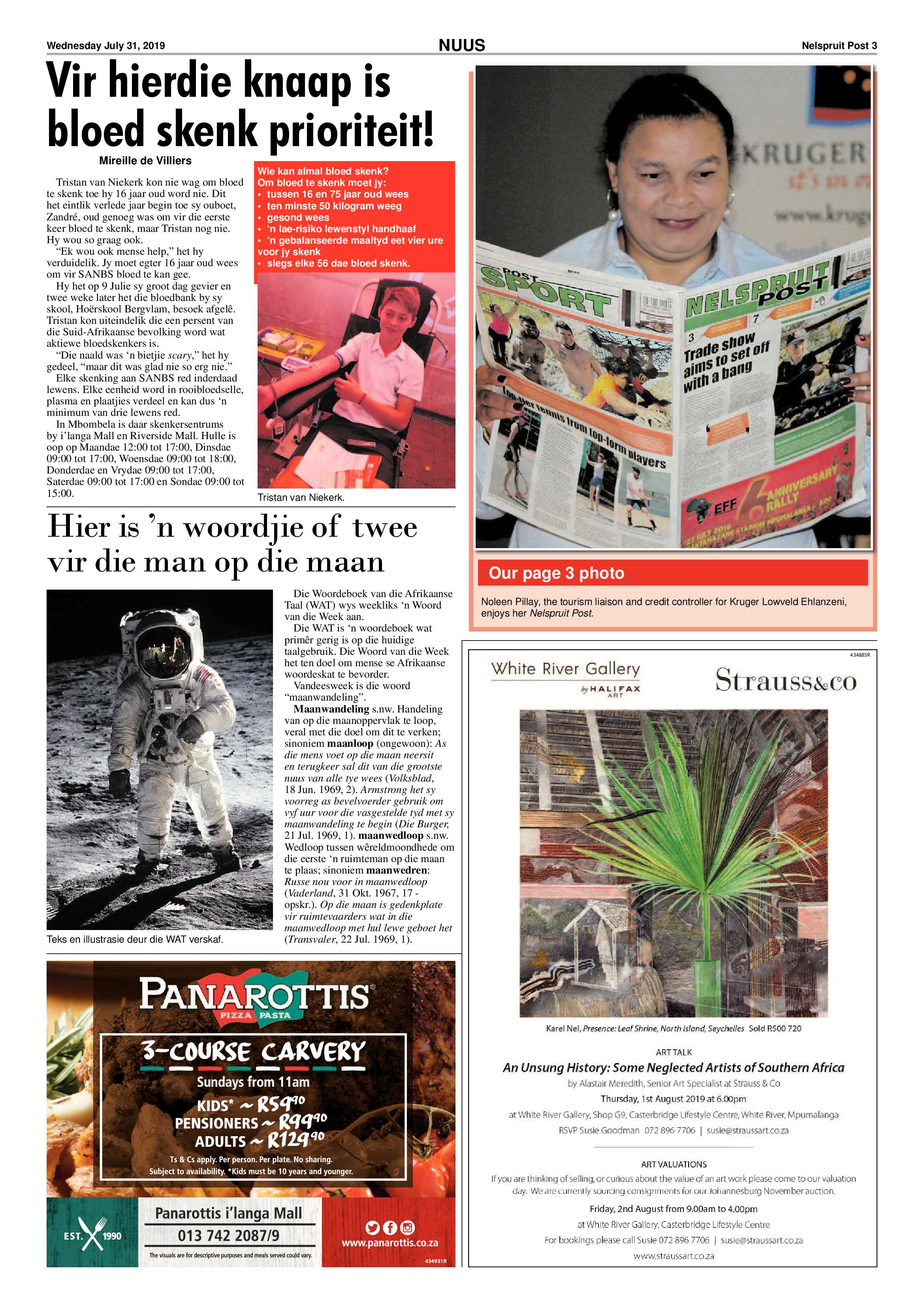 Nelspruit Post 31 July 2019 page 3