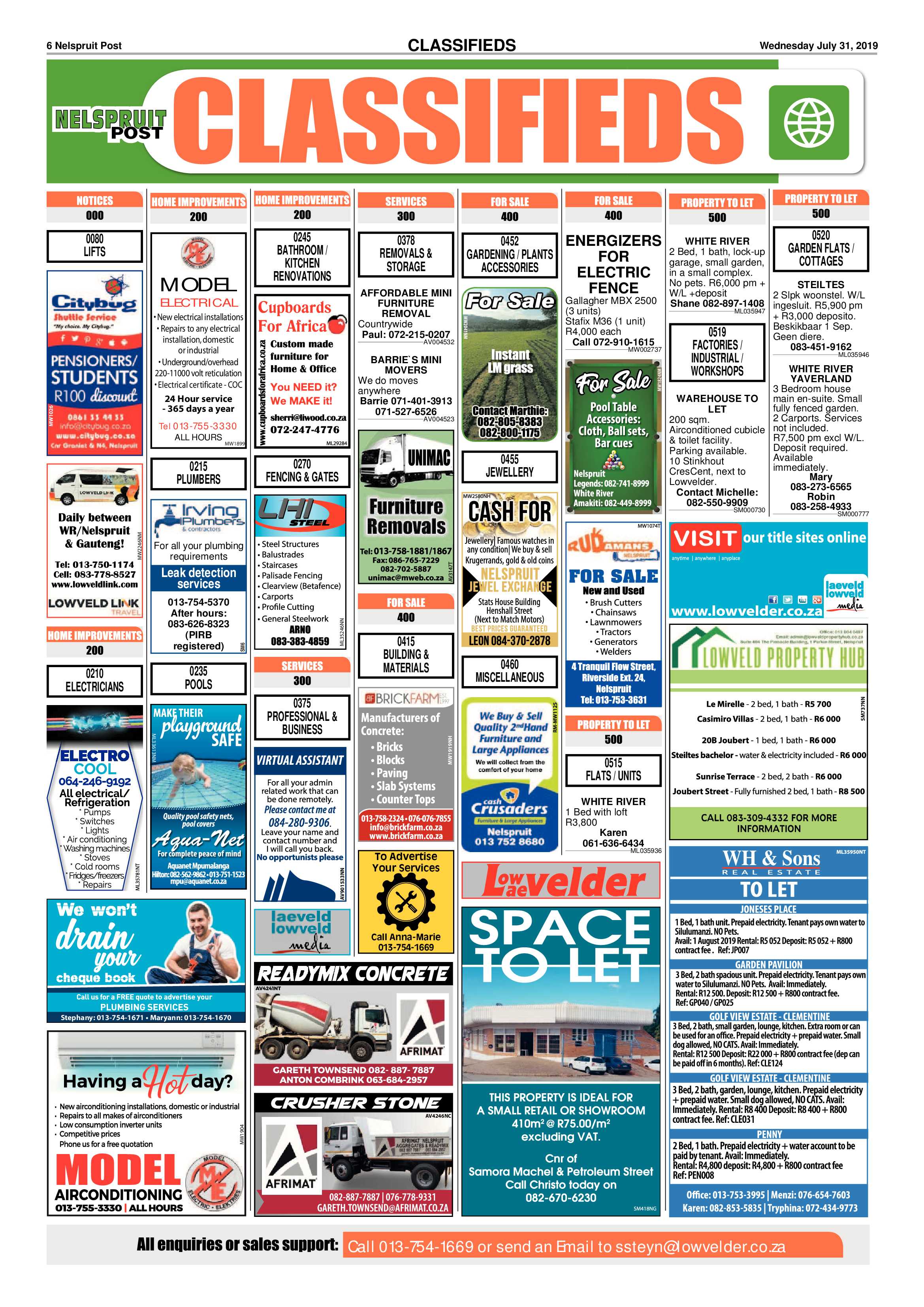 Nelspruit Post 31 July 2019 page 6