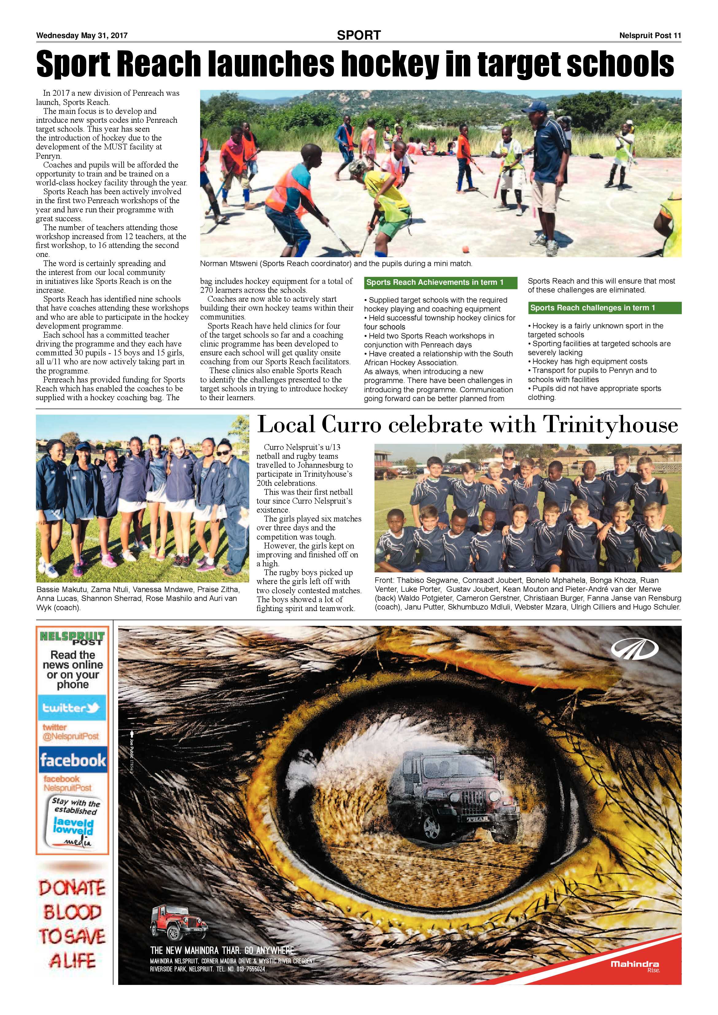 Nelspruit Post 31 May 2017 page 11
