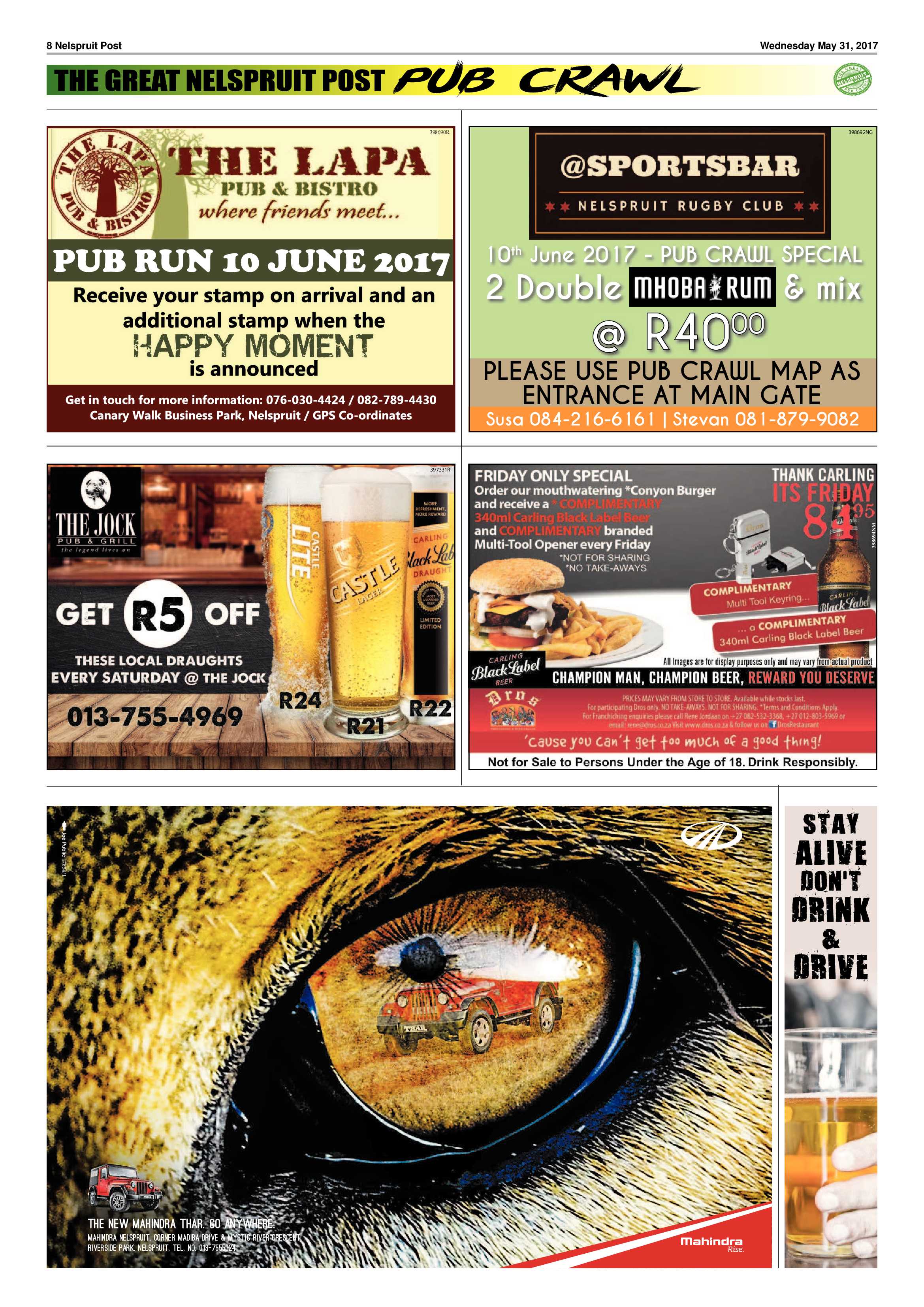 Nelspruit Post 31 May 2017 page 8