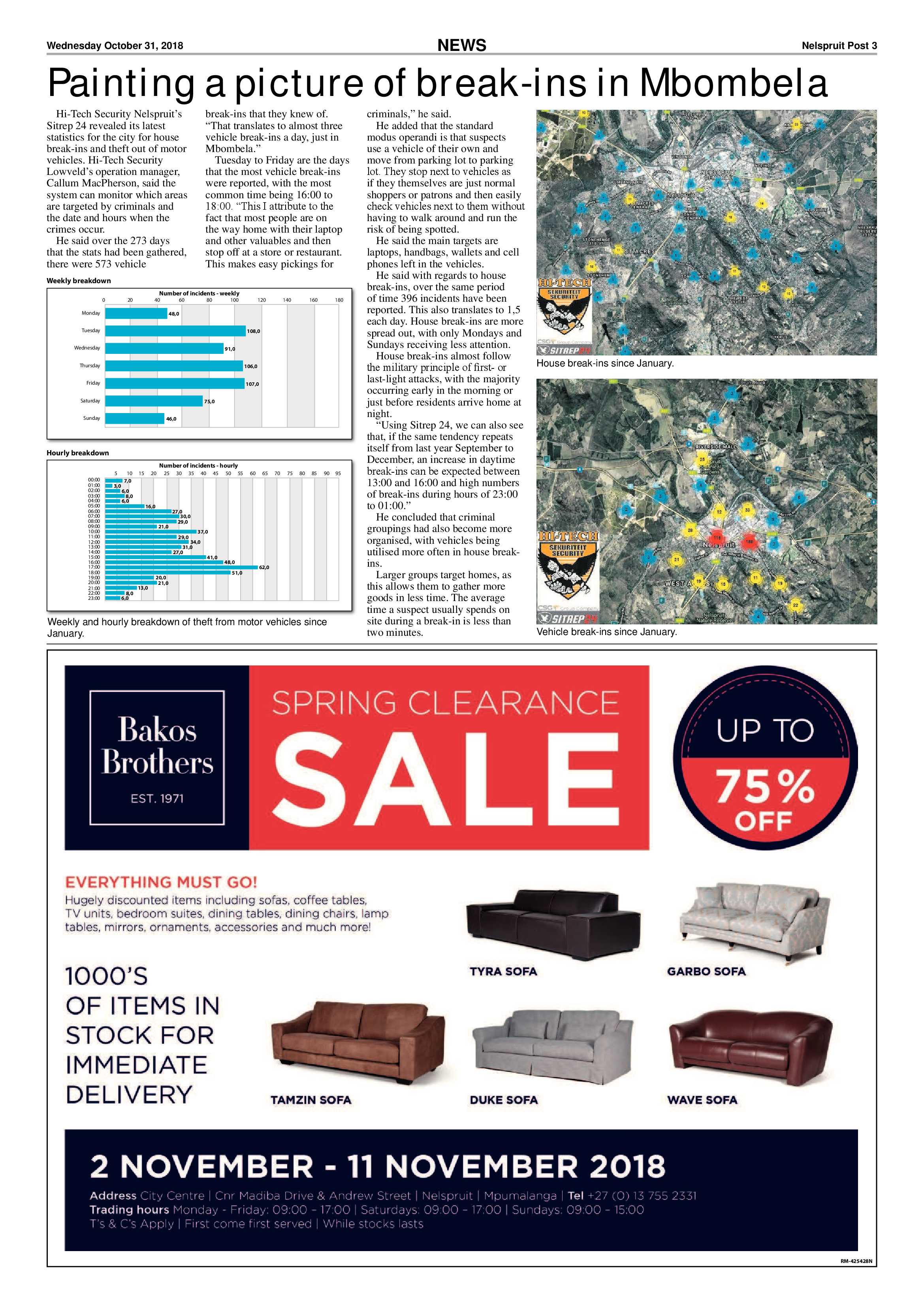 Nelspruit Post 31 October 2018 page 3