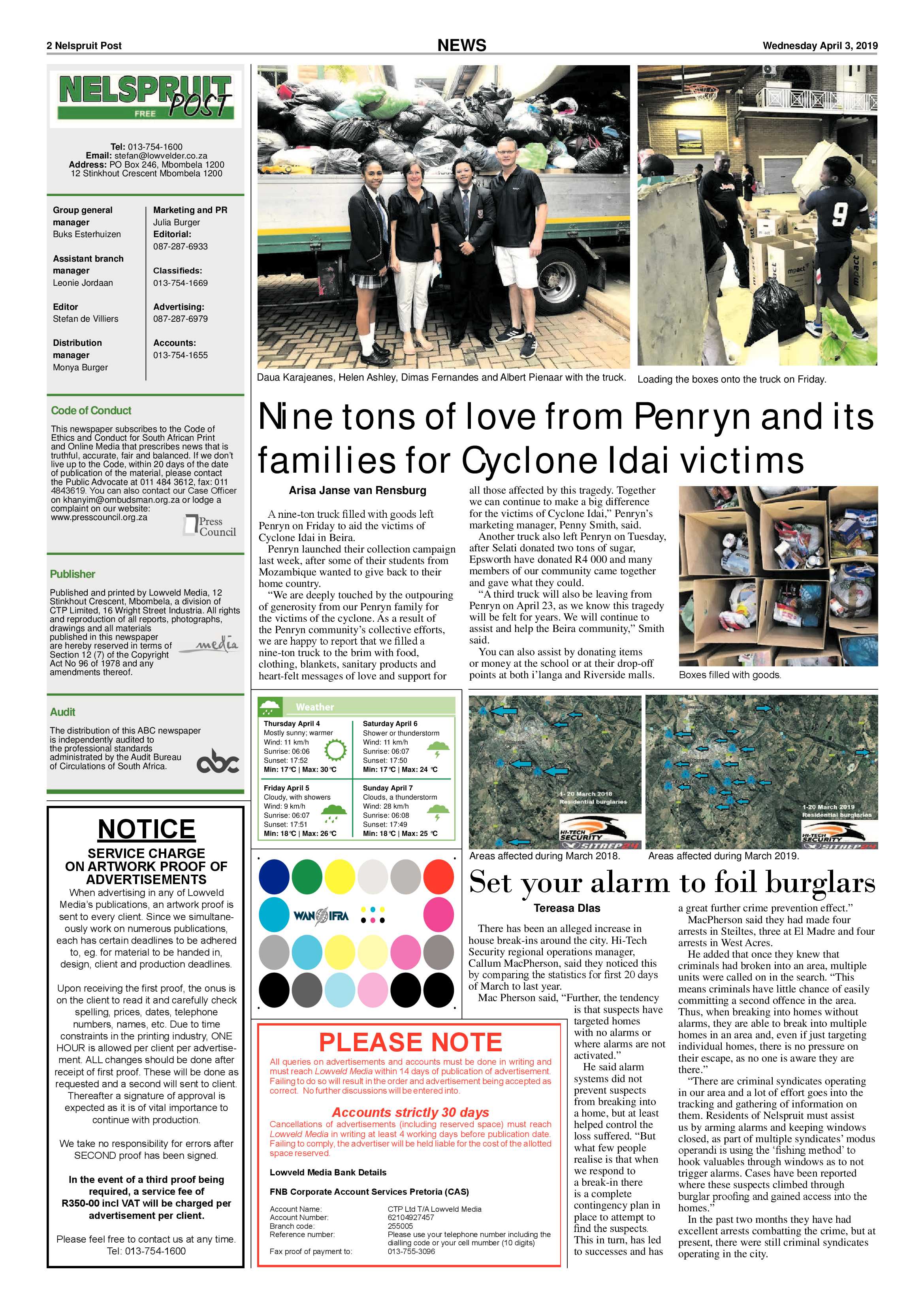 Nelspruit Post 3 April 2019 page 2