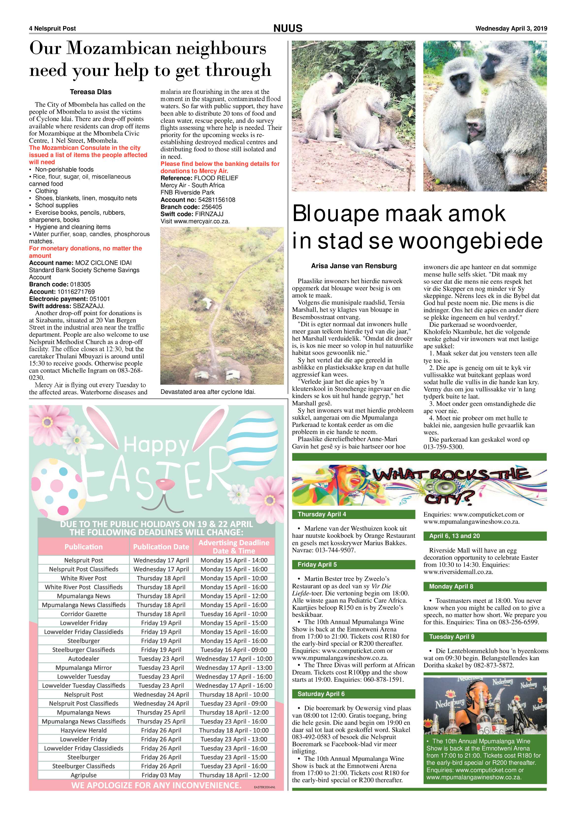 Nelspruit Post 3 April 2019 page 4