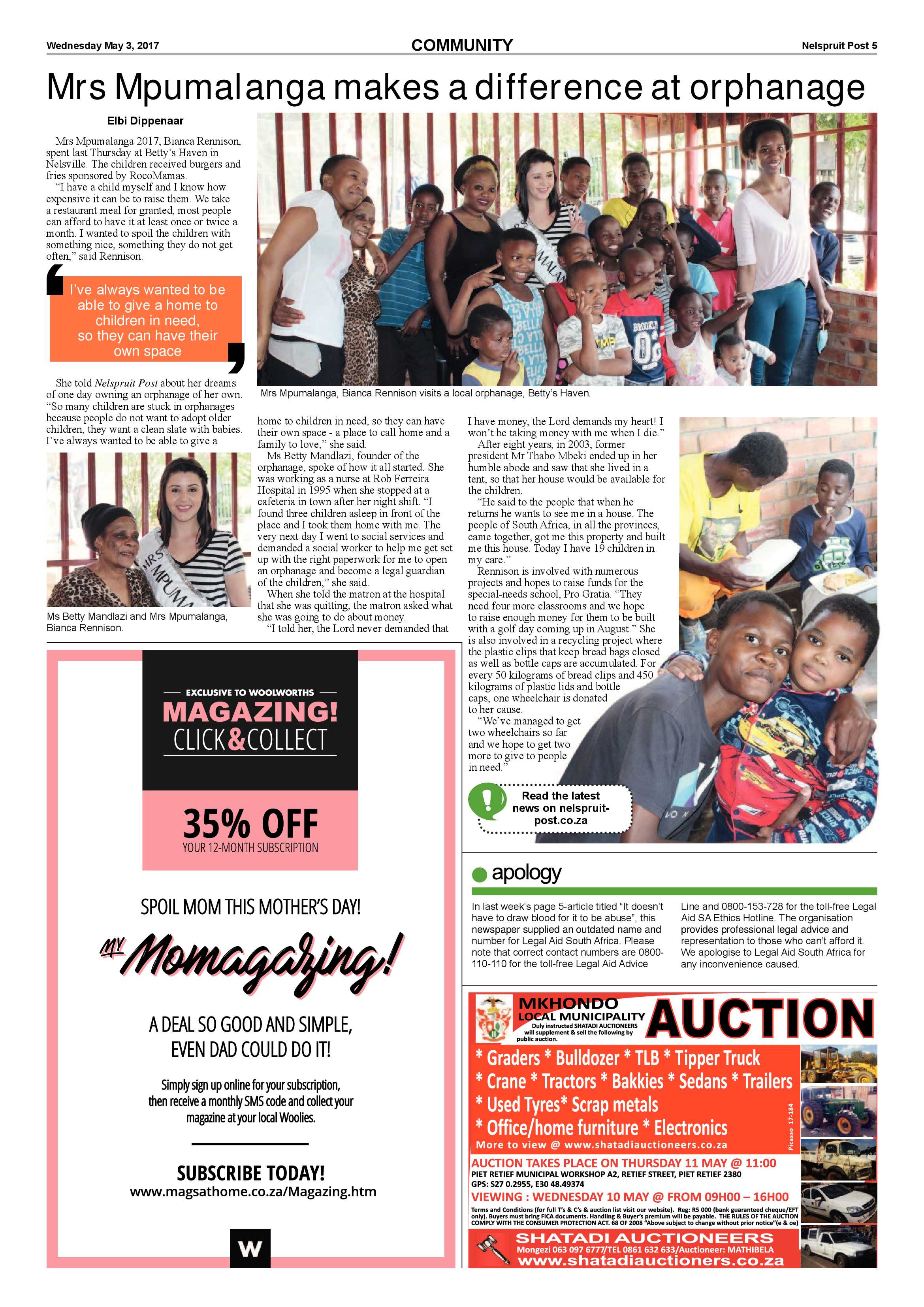 Nelspruit Post 3 May 2017 page 6