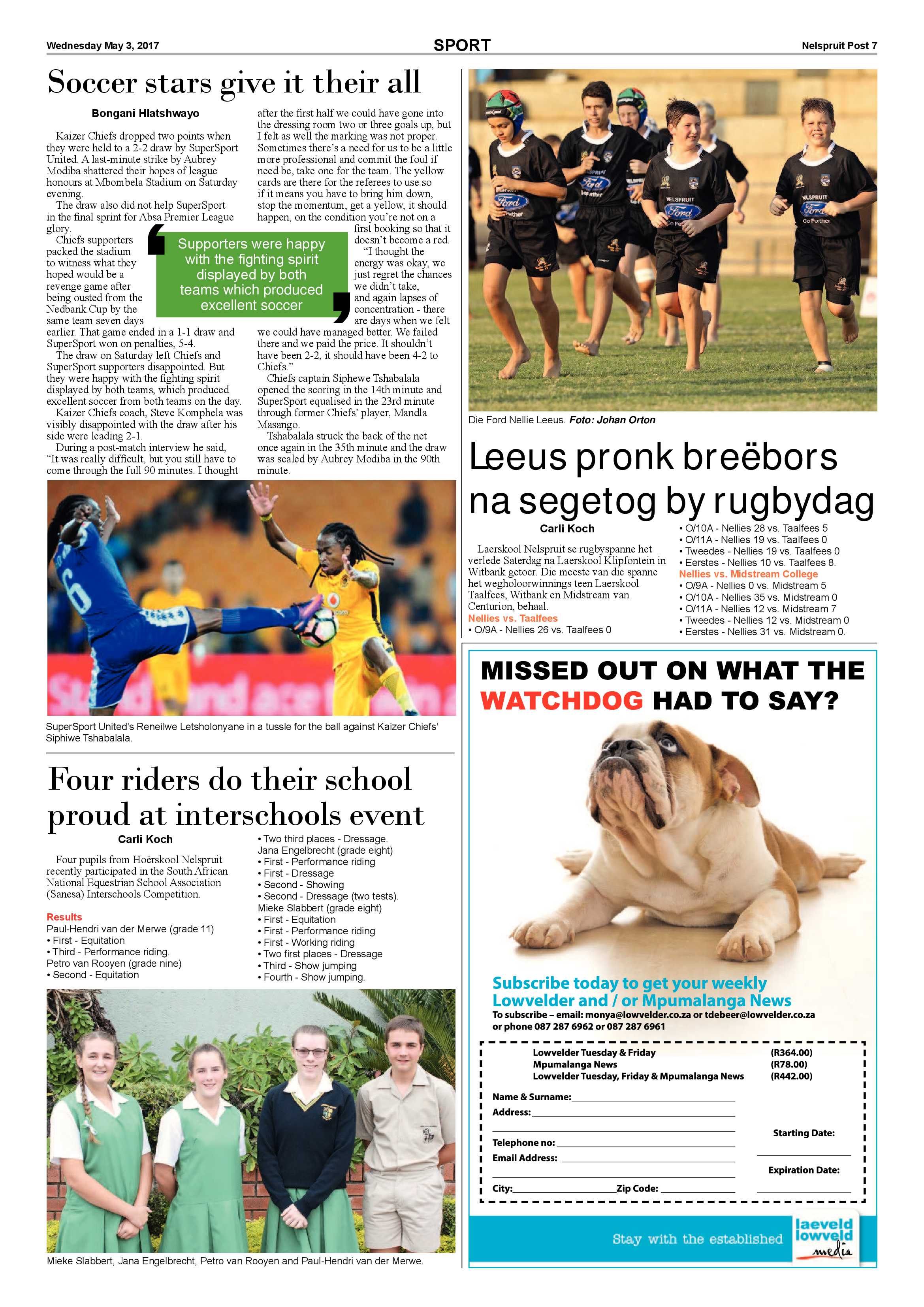 Nelspruit Post 3 May 2017 page 8