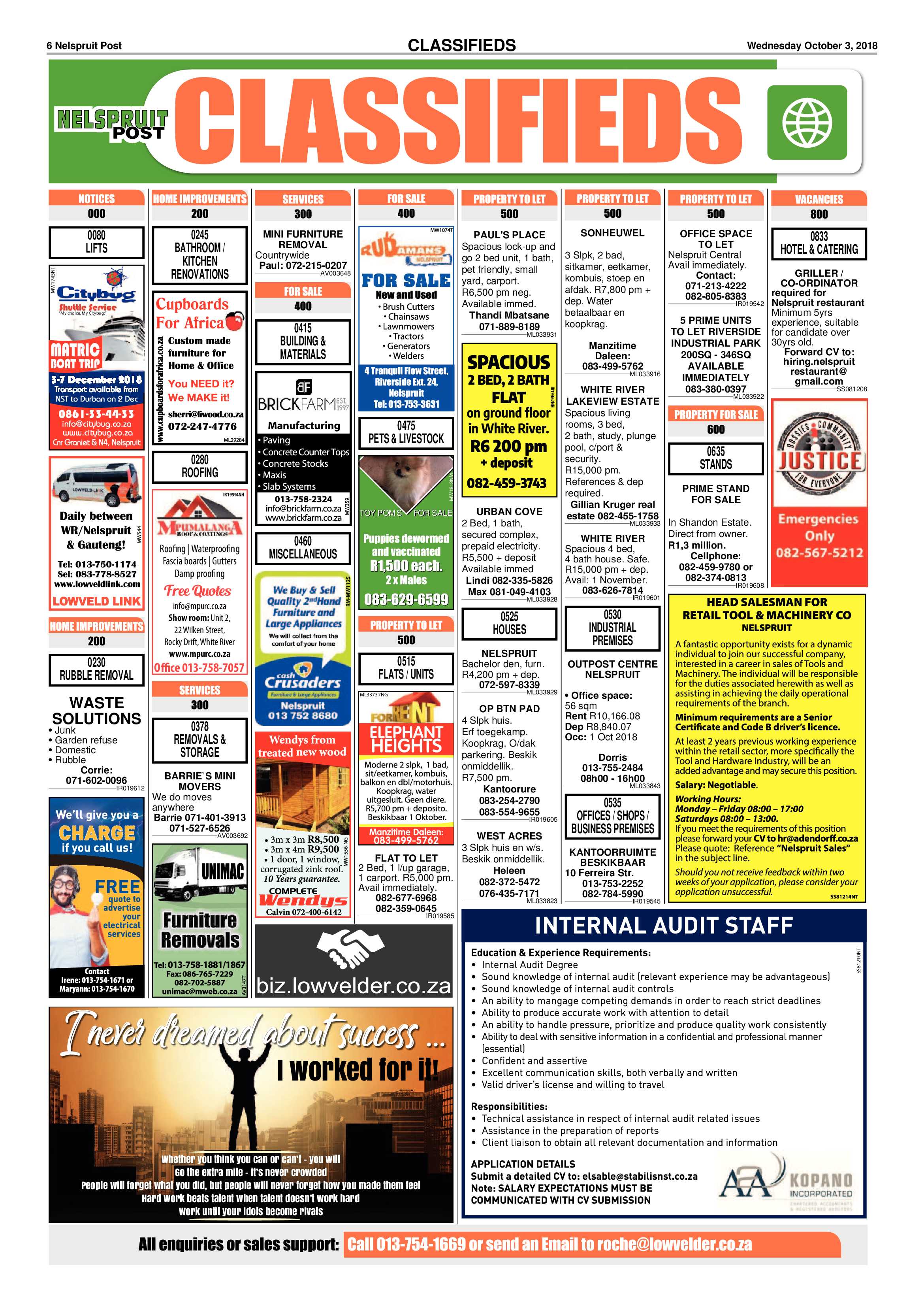 Nelspruit Post 3 October 2018 page 5