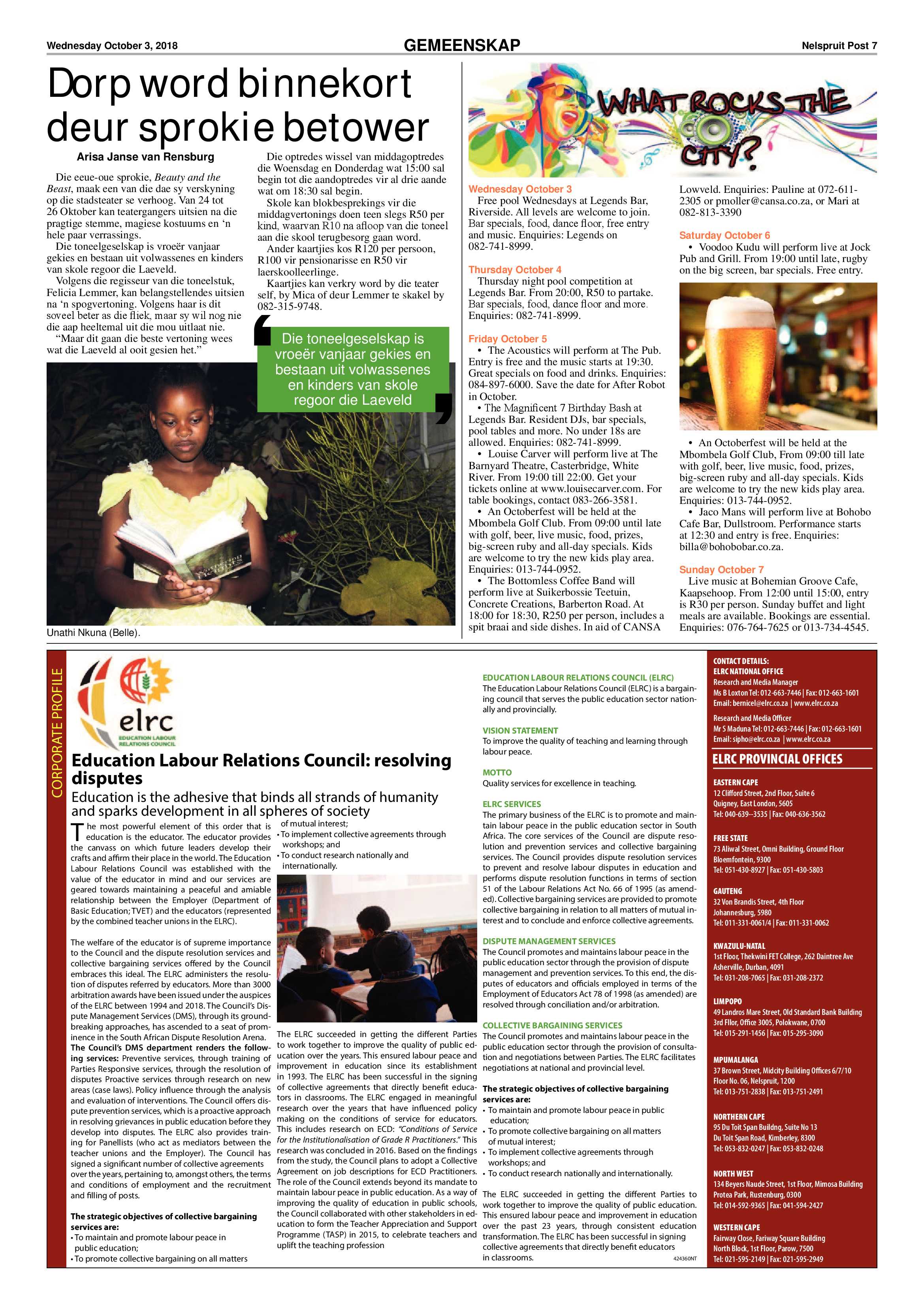 Nelspruit Post 3 October 2018 page 6