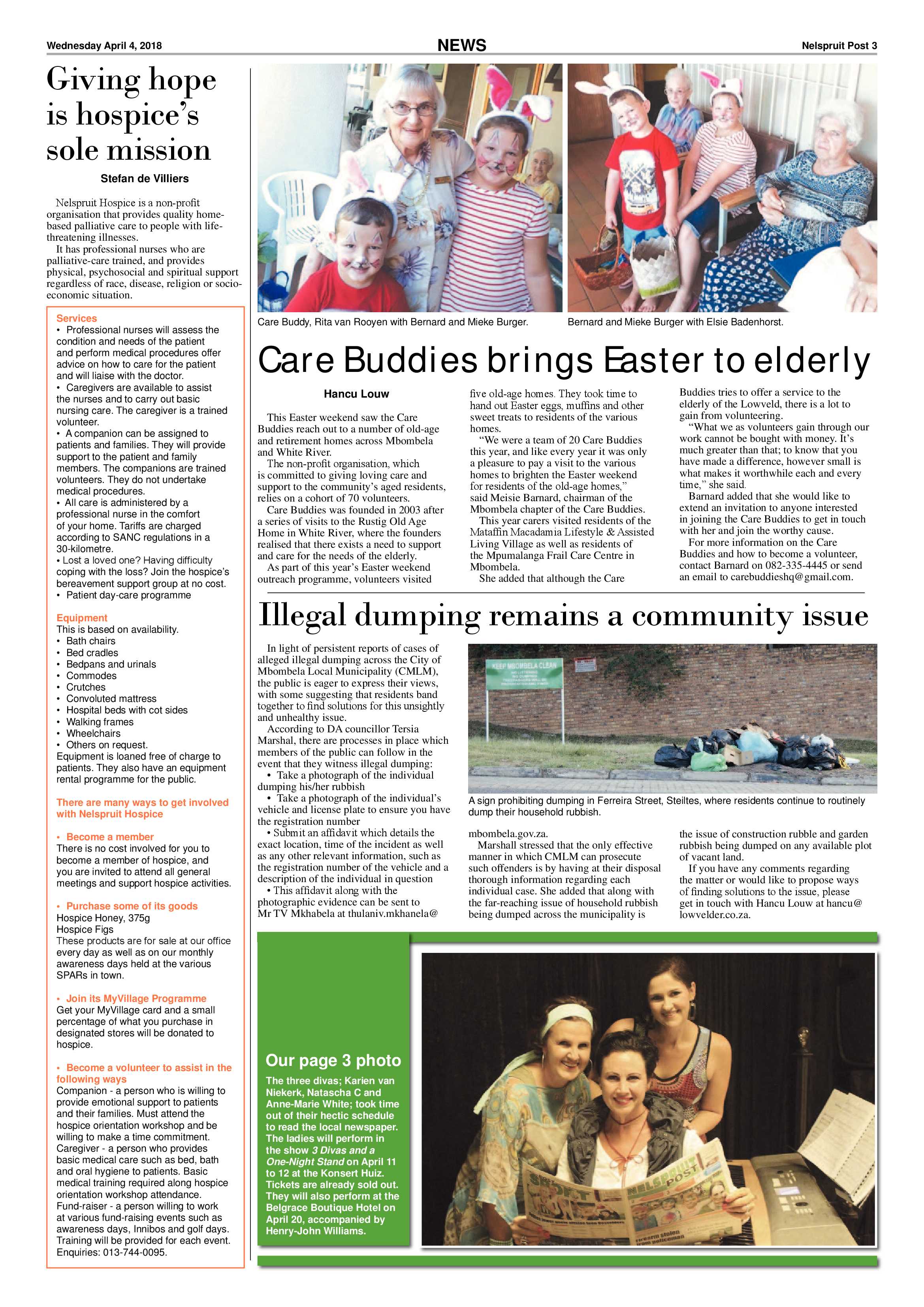 Nelspruit Post 4 April 2018 page 3