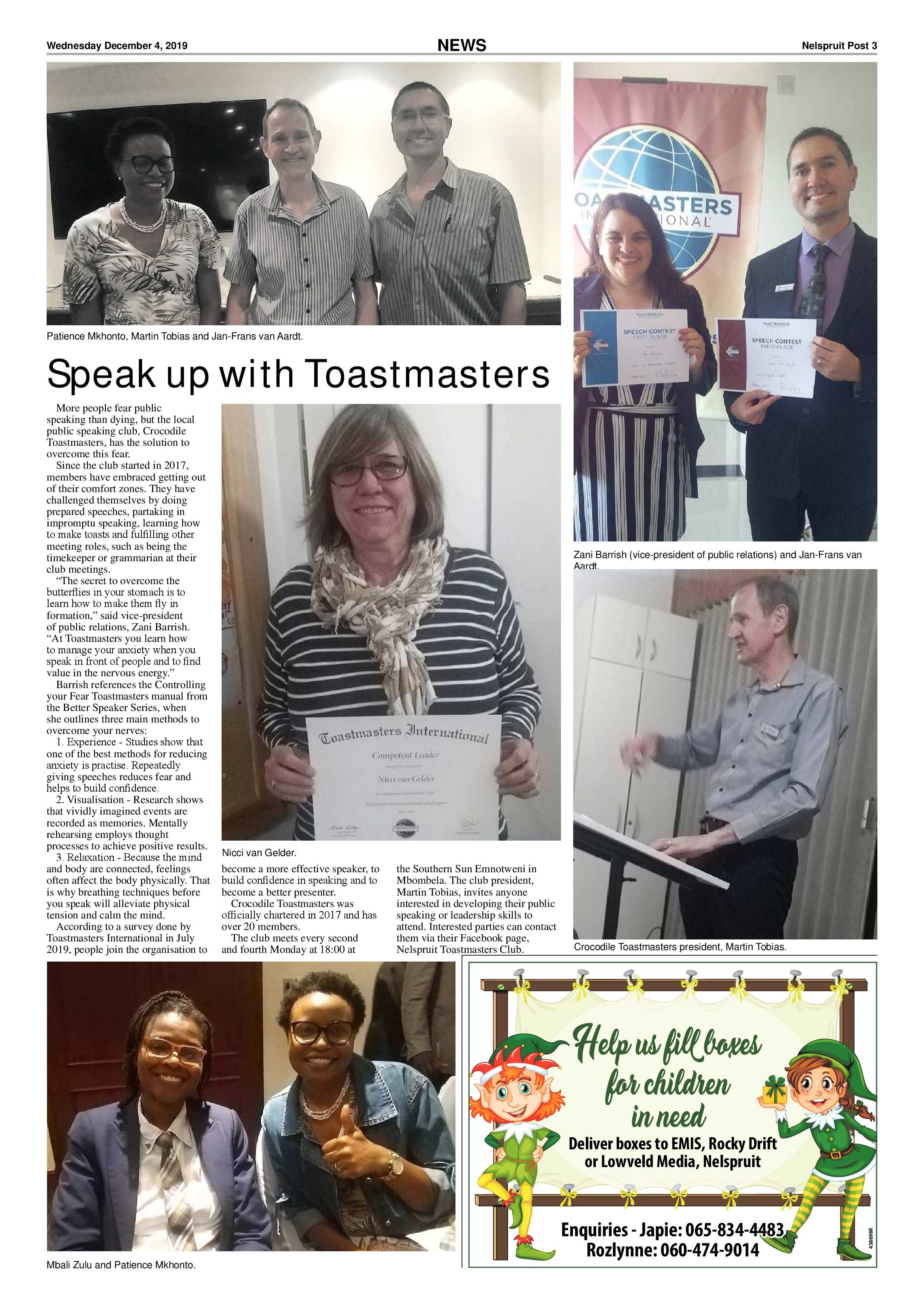Nelspruit Post 3 December 2019 page 3
