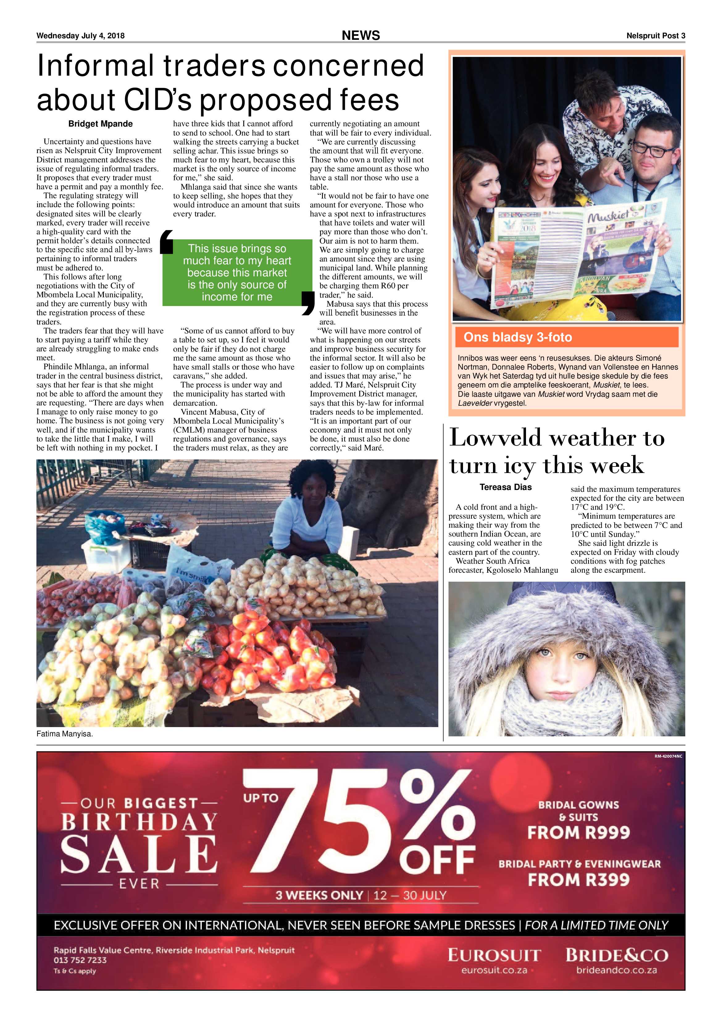 Nelspruit Post 4 July 2018 page 3