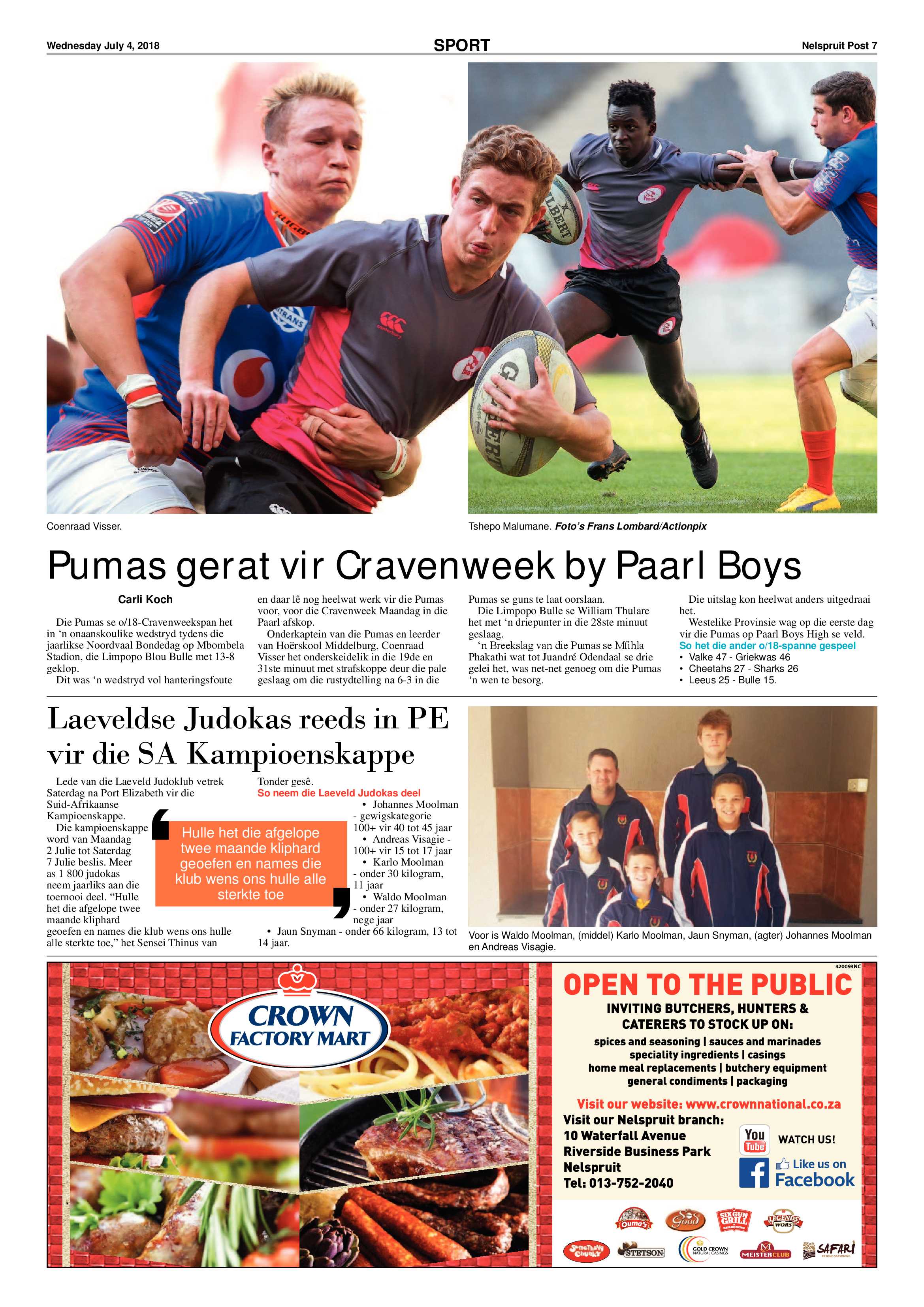 Nelspruit Post 4 July 2018 page 7