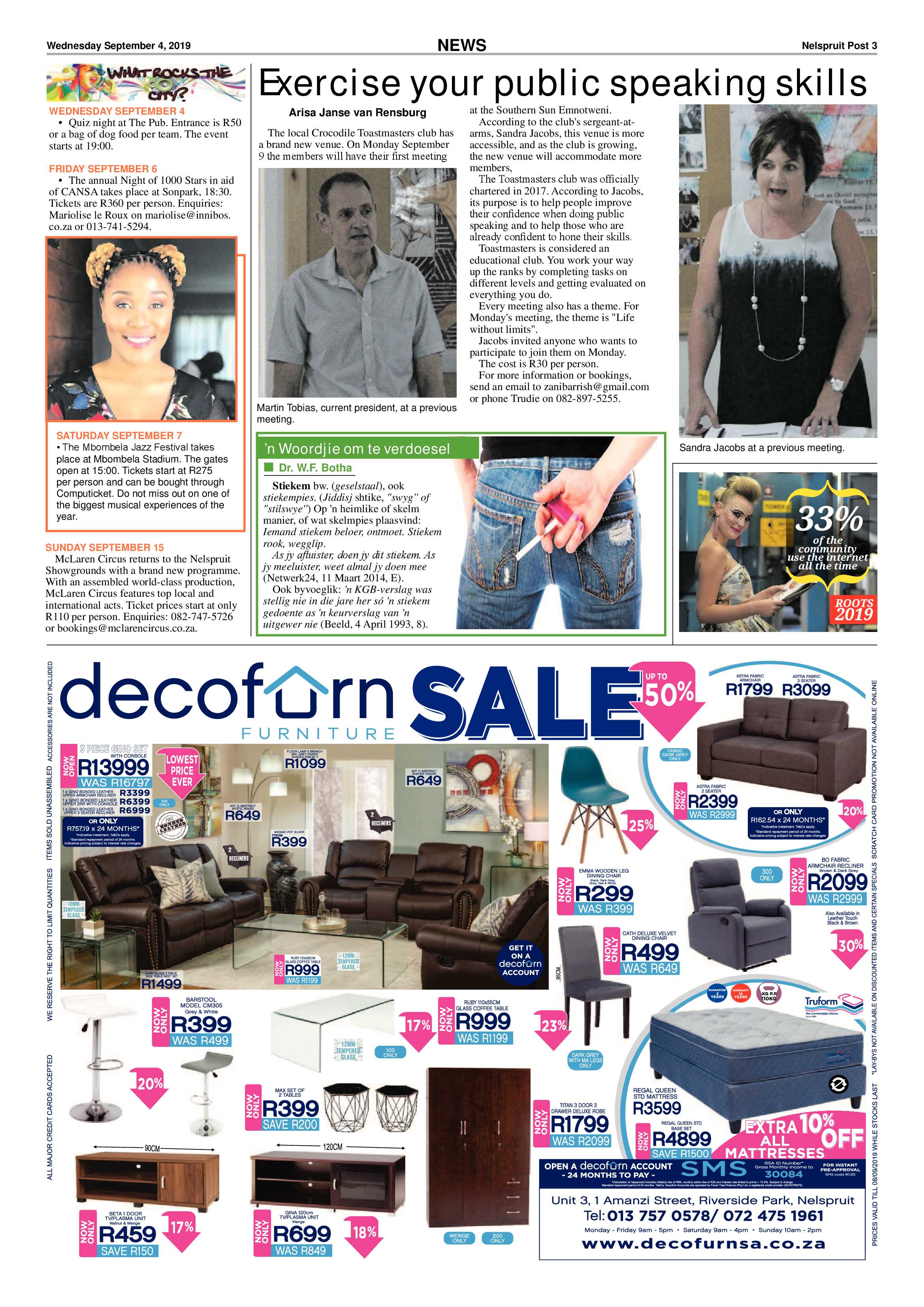 Nelspruit Post 4 September 2019 page 3
