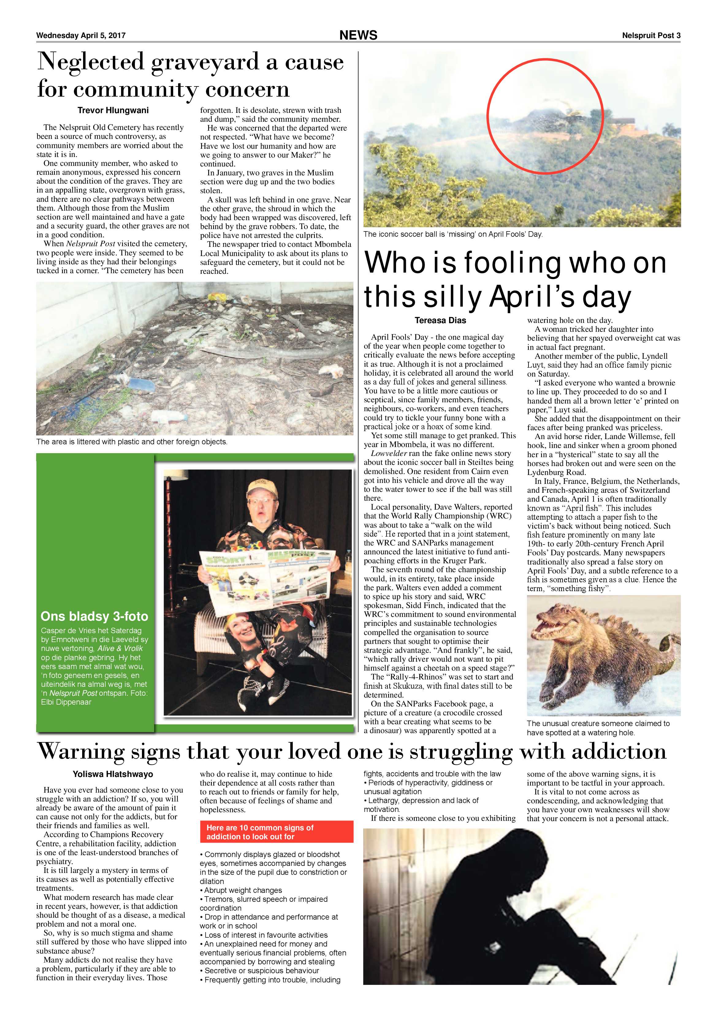 Nelspruit Post 5 April 2017 page 3