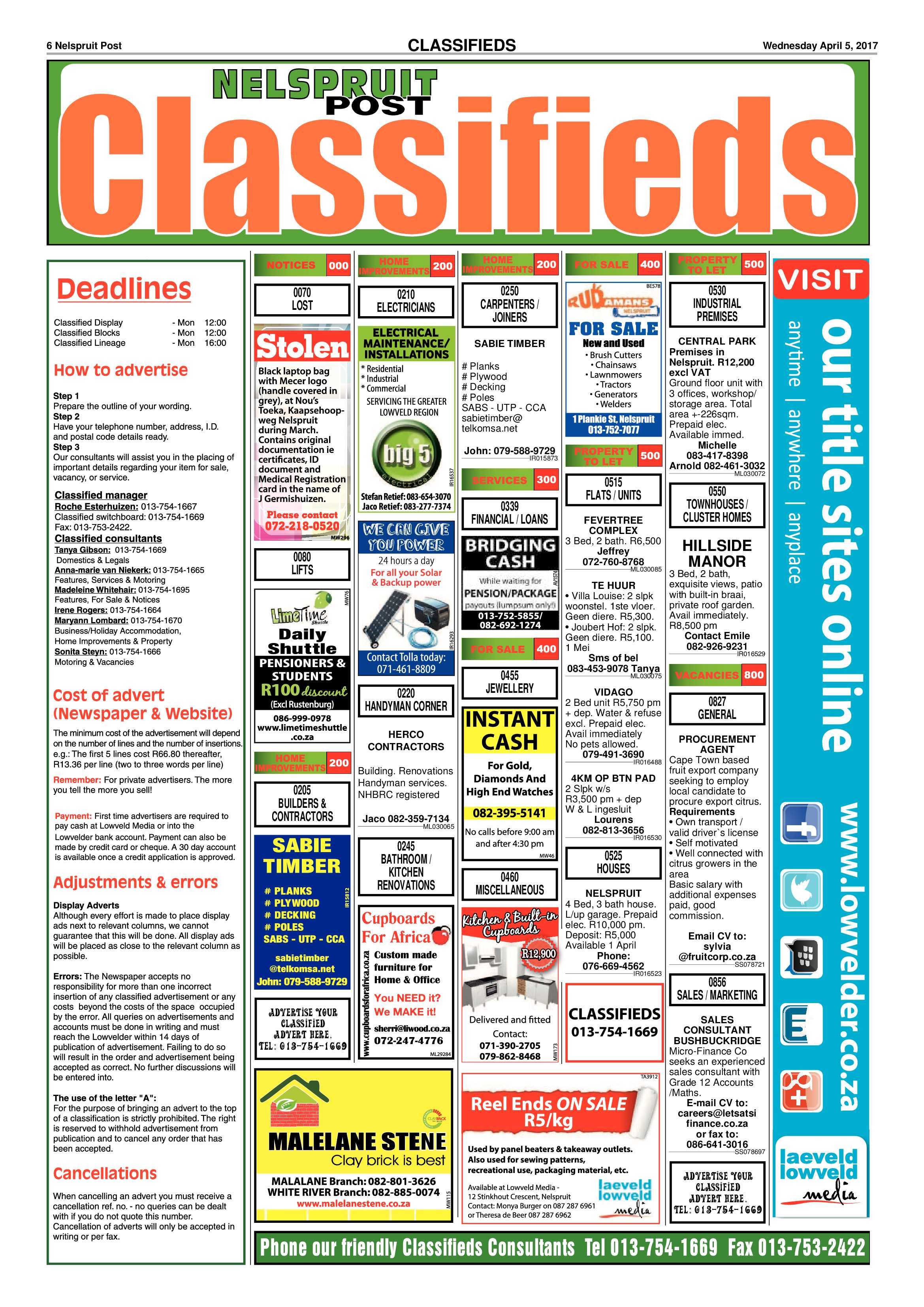 Nelspruit Post 5 April 2017 page 6