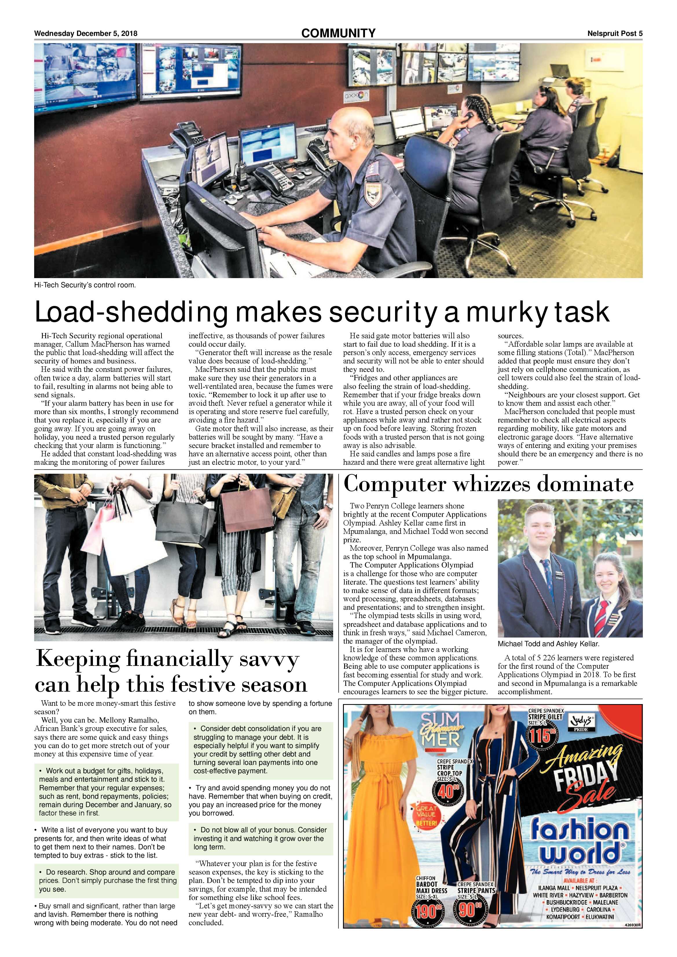 Nelspruit Post 5 December 2018 page 5