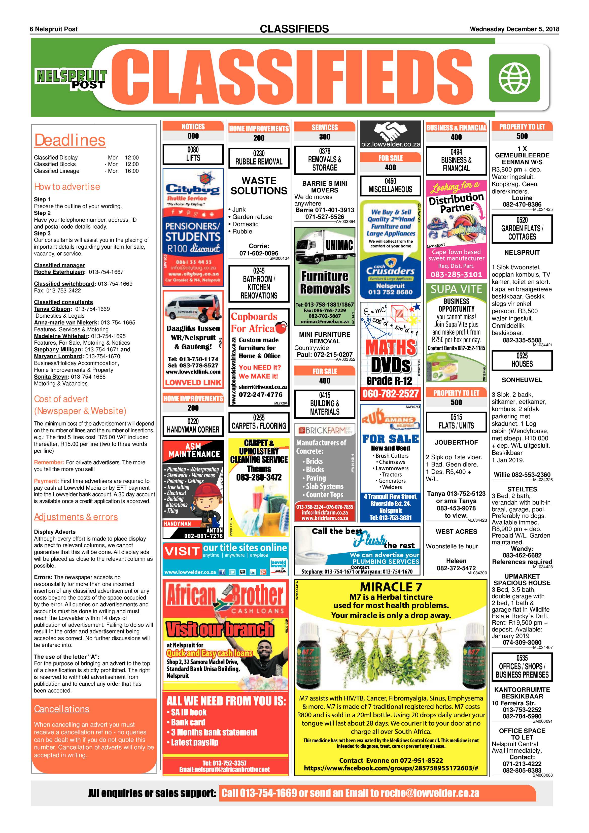 Nelspruit Post 5 December 2018 page 6
