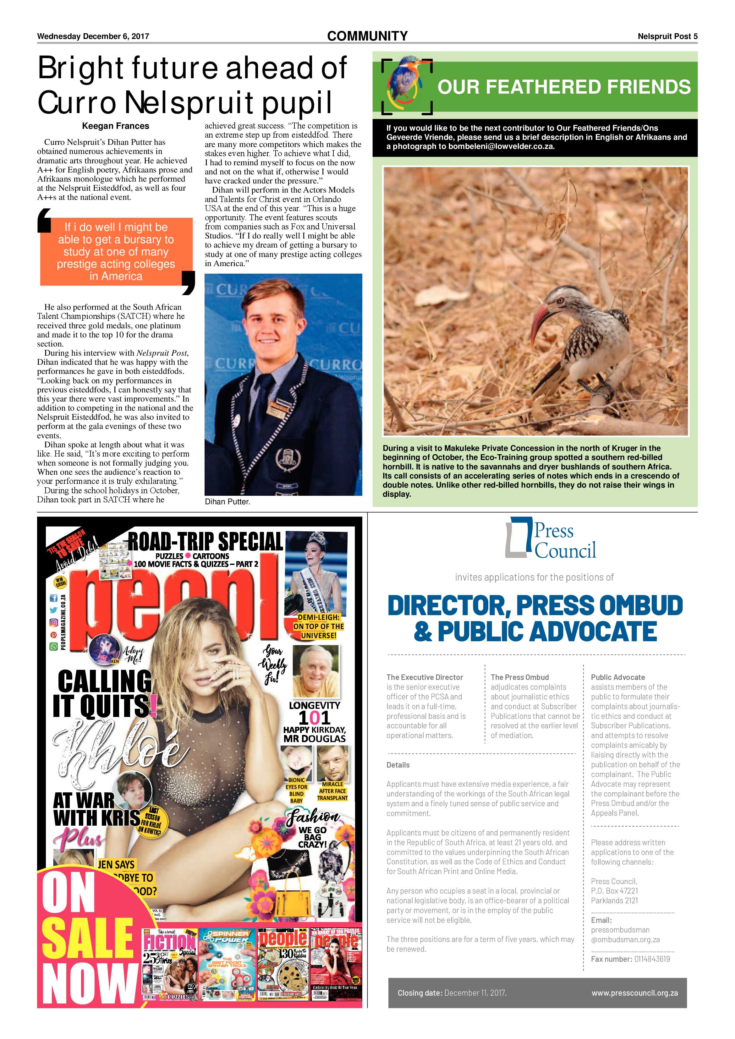 Nelspruit Post 6 December 2017 page 5