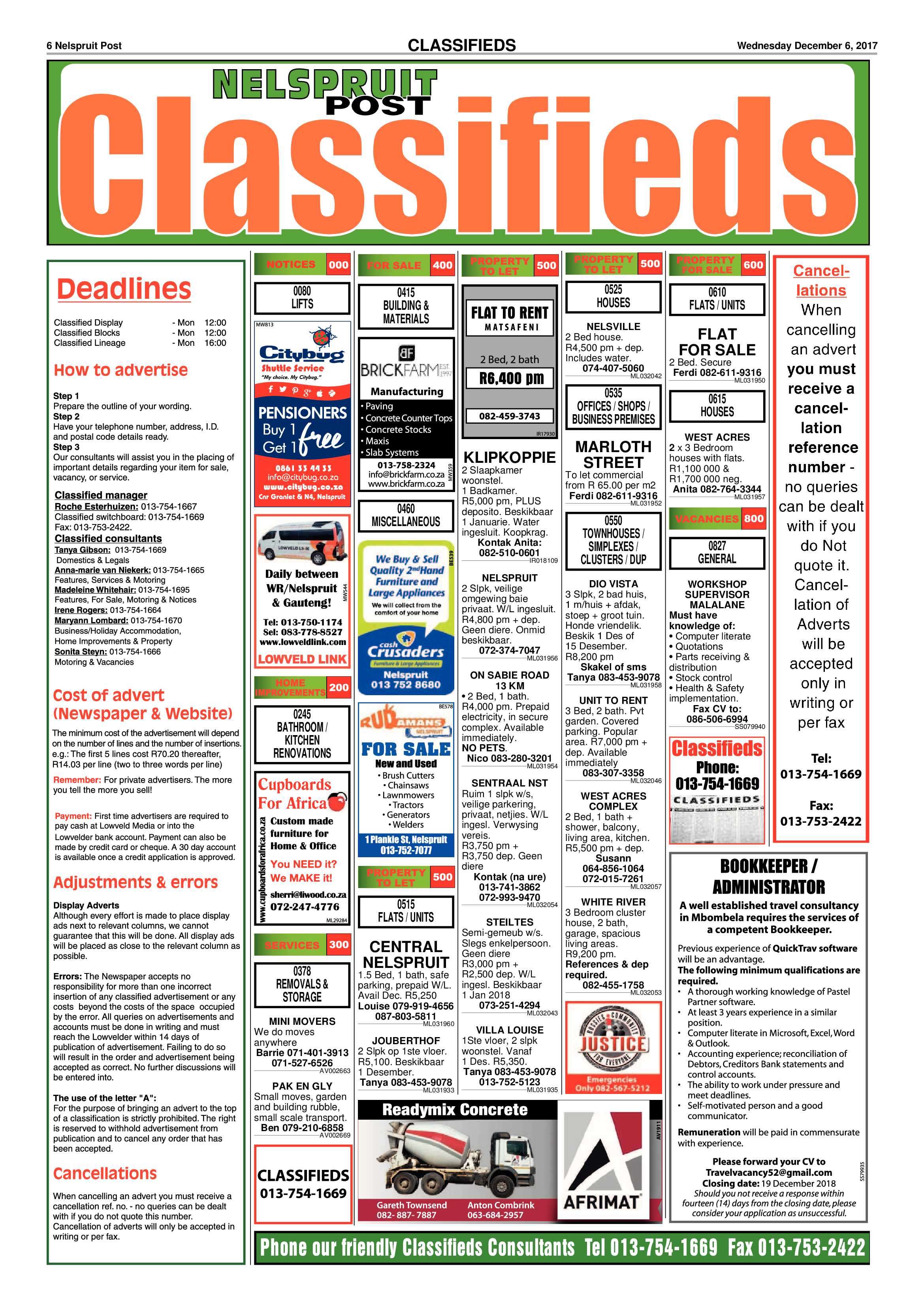 Nelspruit Post 6 December 2017 page 6