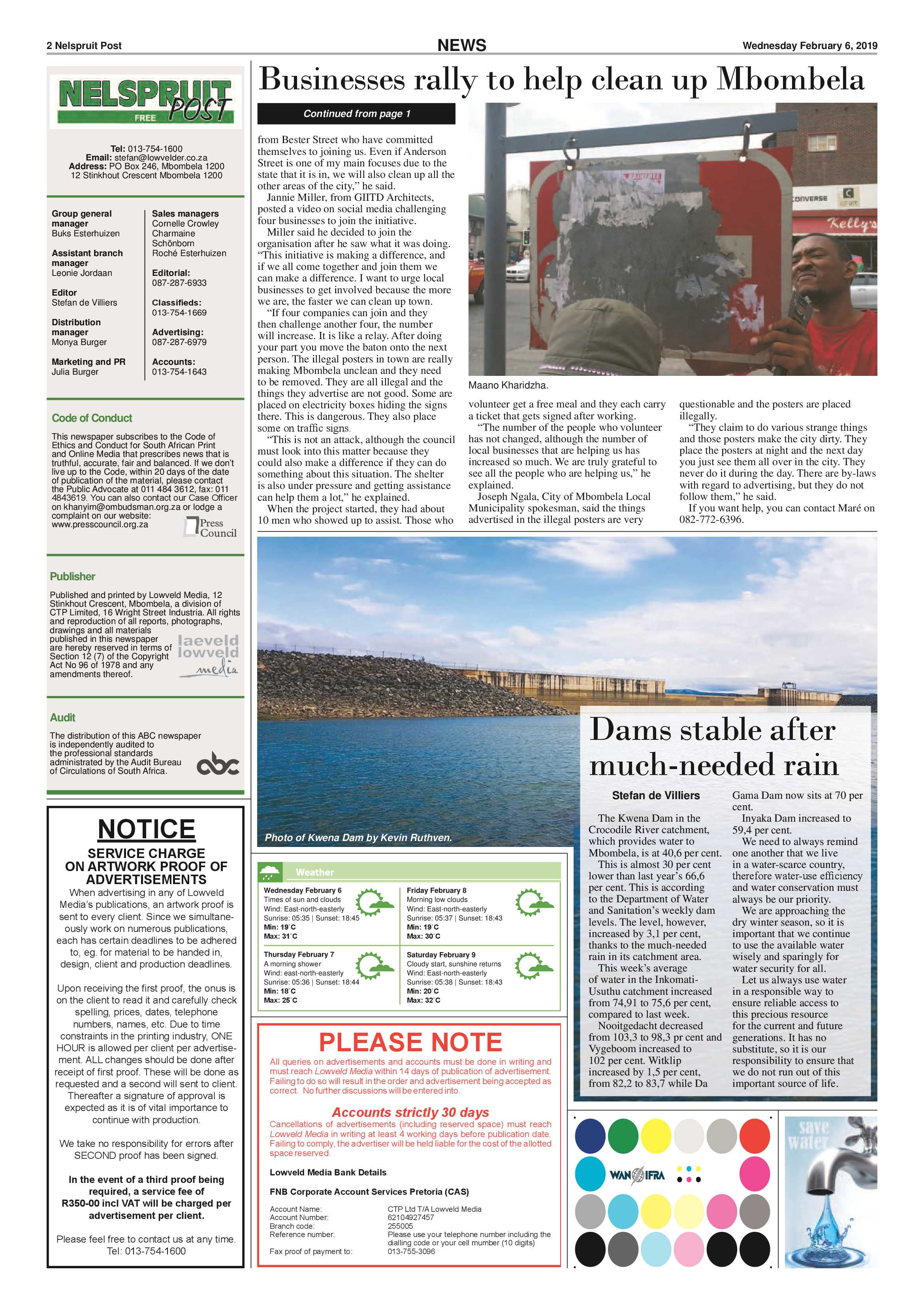 Nelspruit Post 6 February page 2