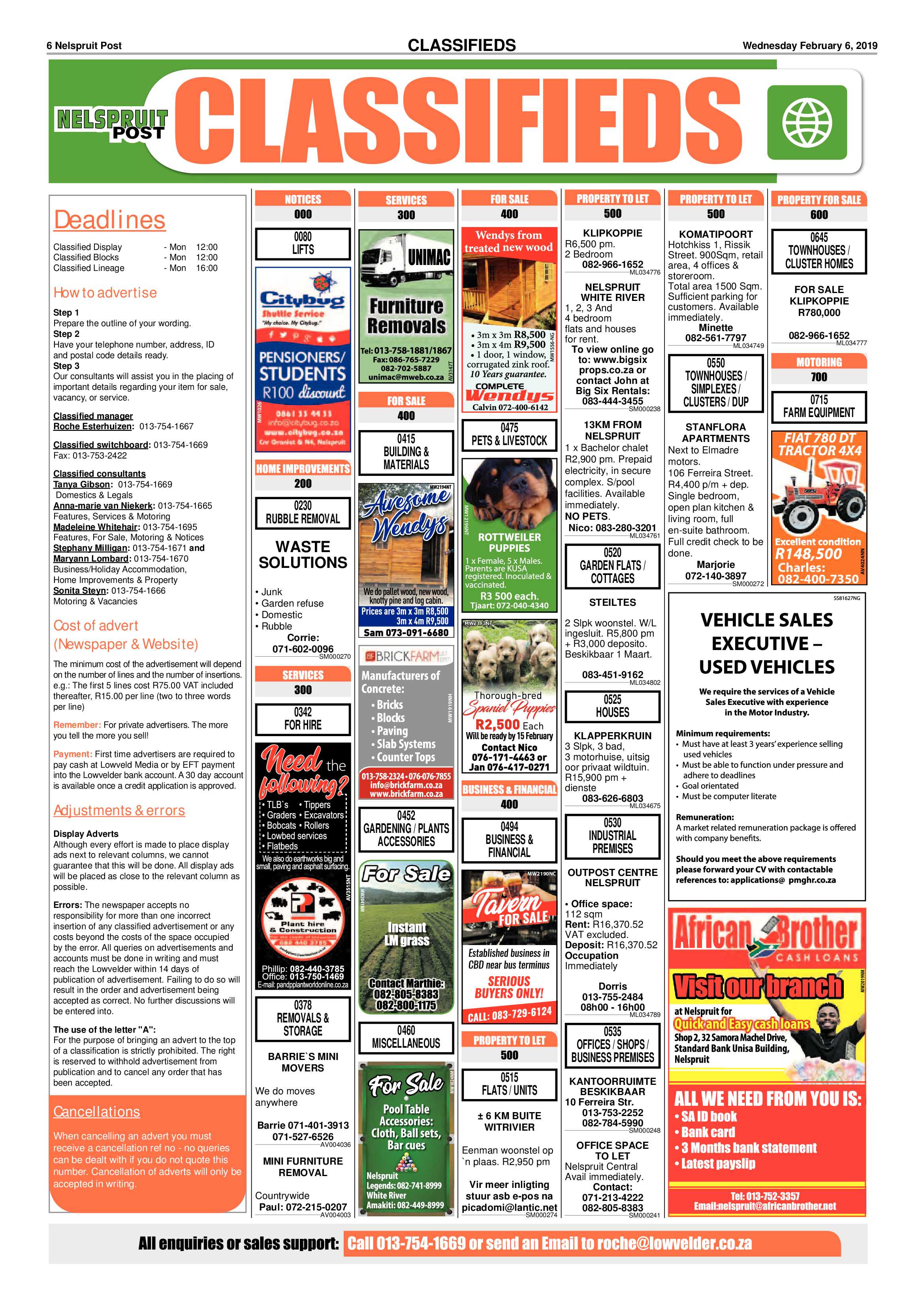 Nelspruit Post 6 February page 6