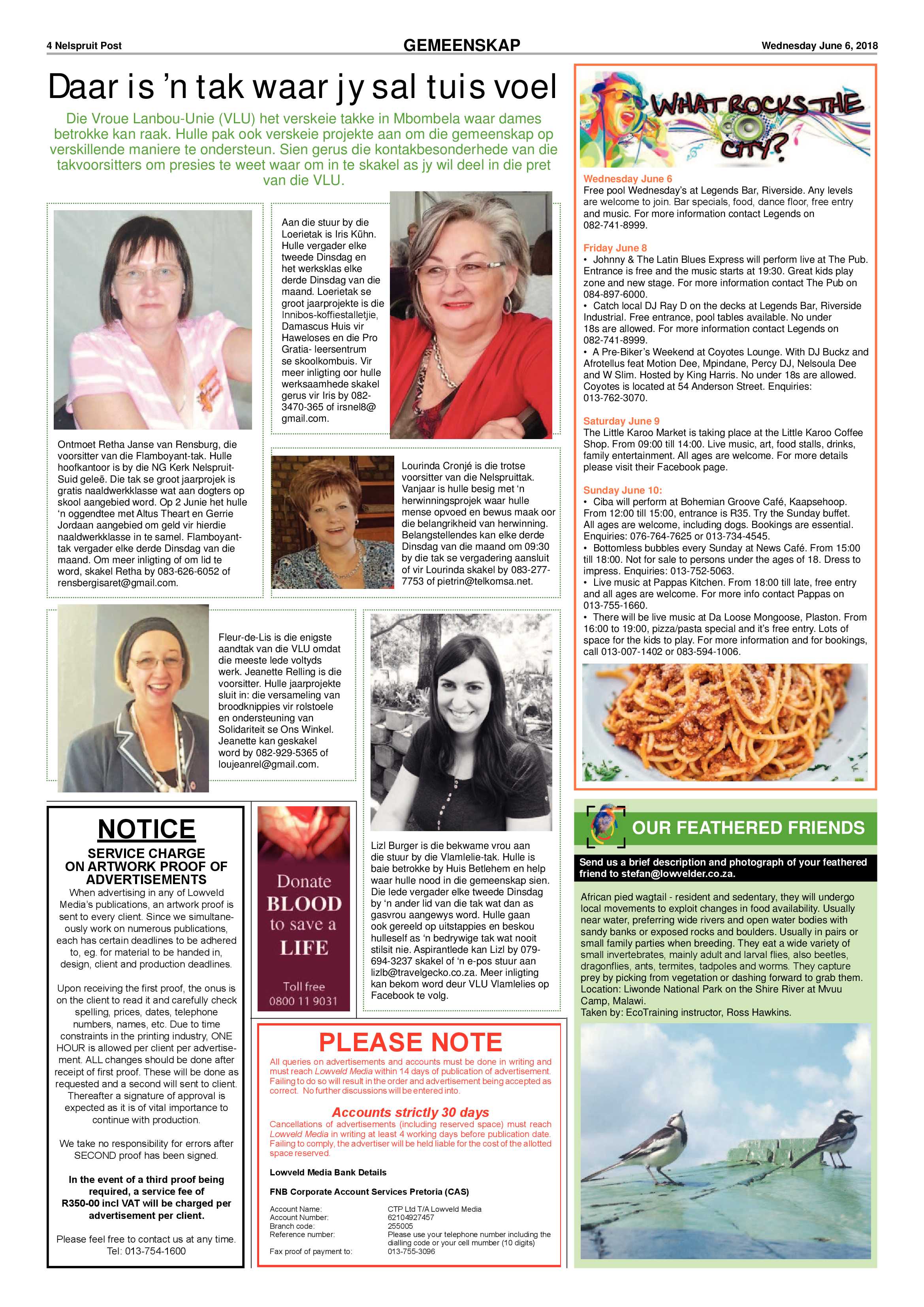 Nelspruit Post 6 June 2018 page 4