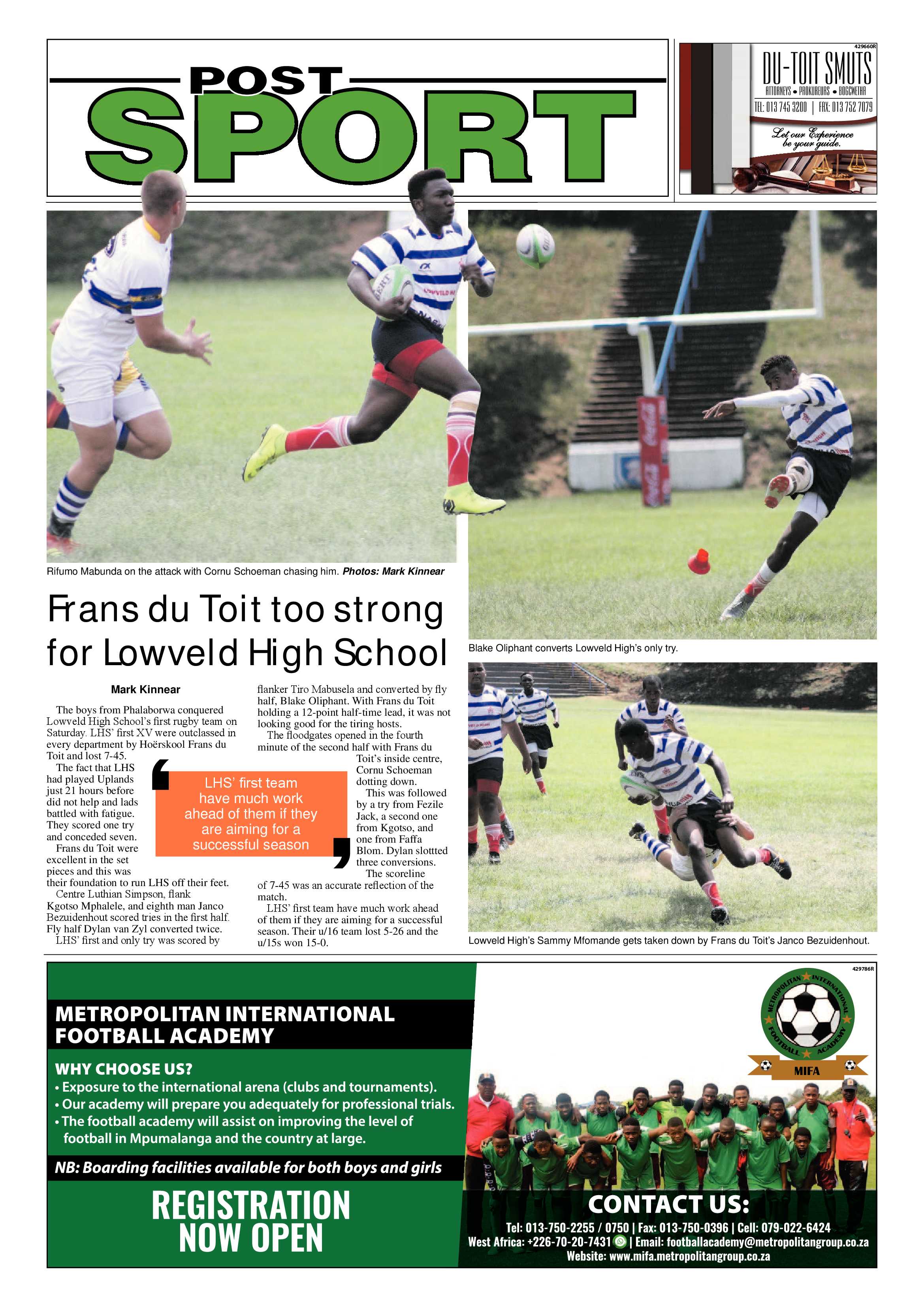 Nelspruit Post 6 March 2019 page 8
