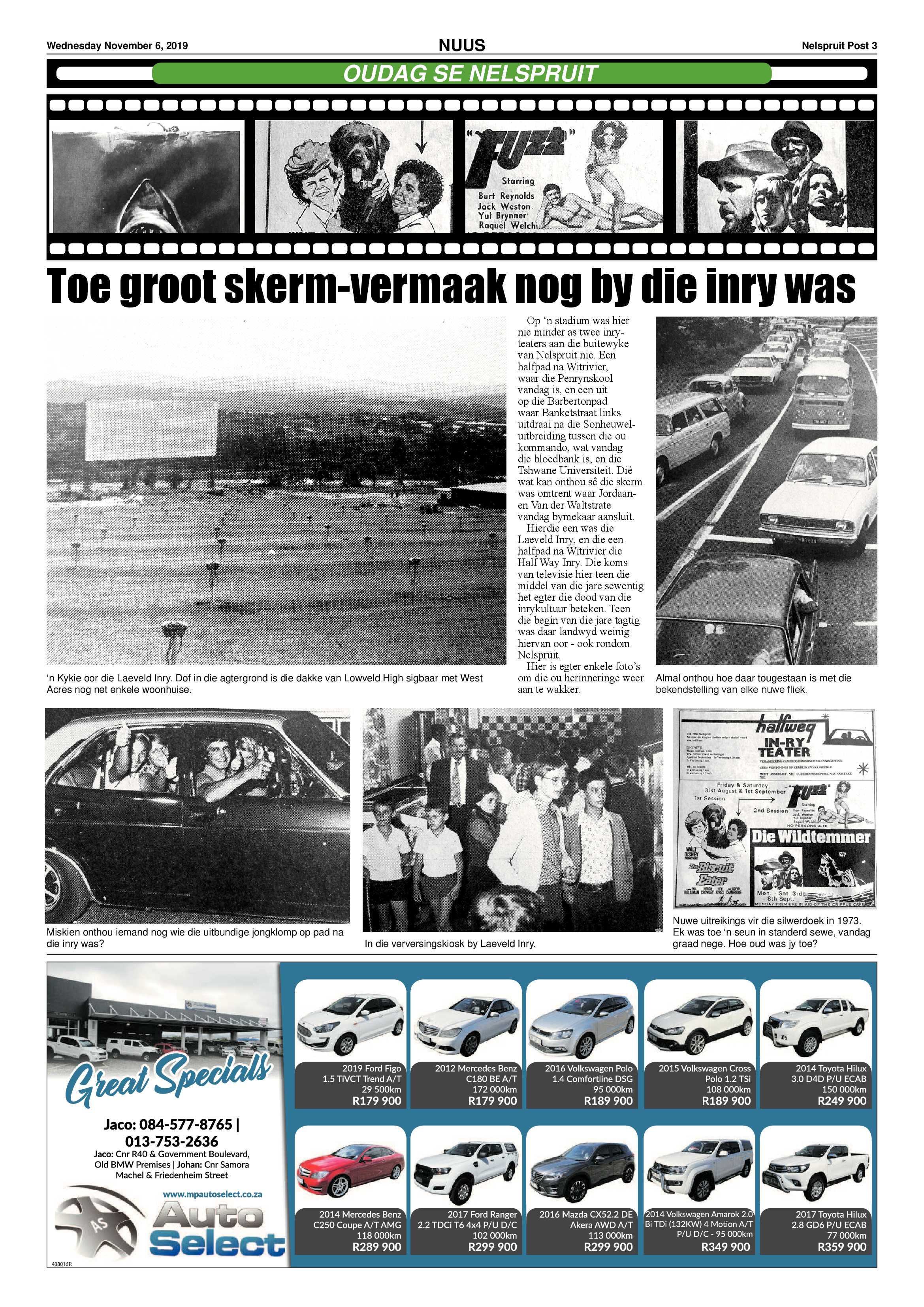 Nelspruit Post 6 November 2019 page 3
