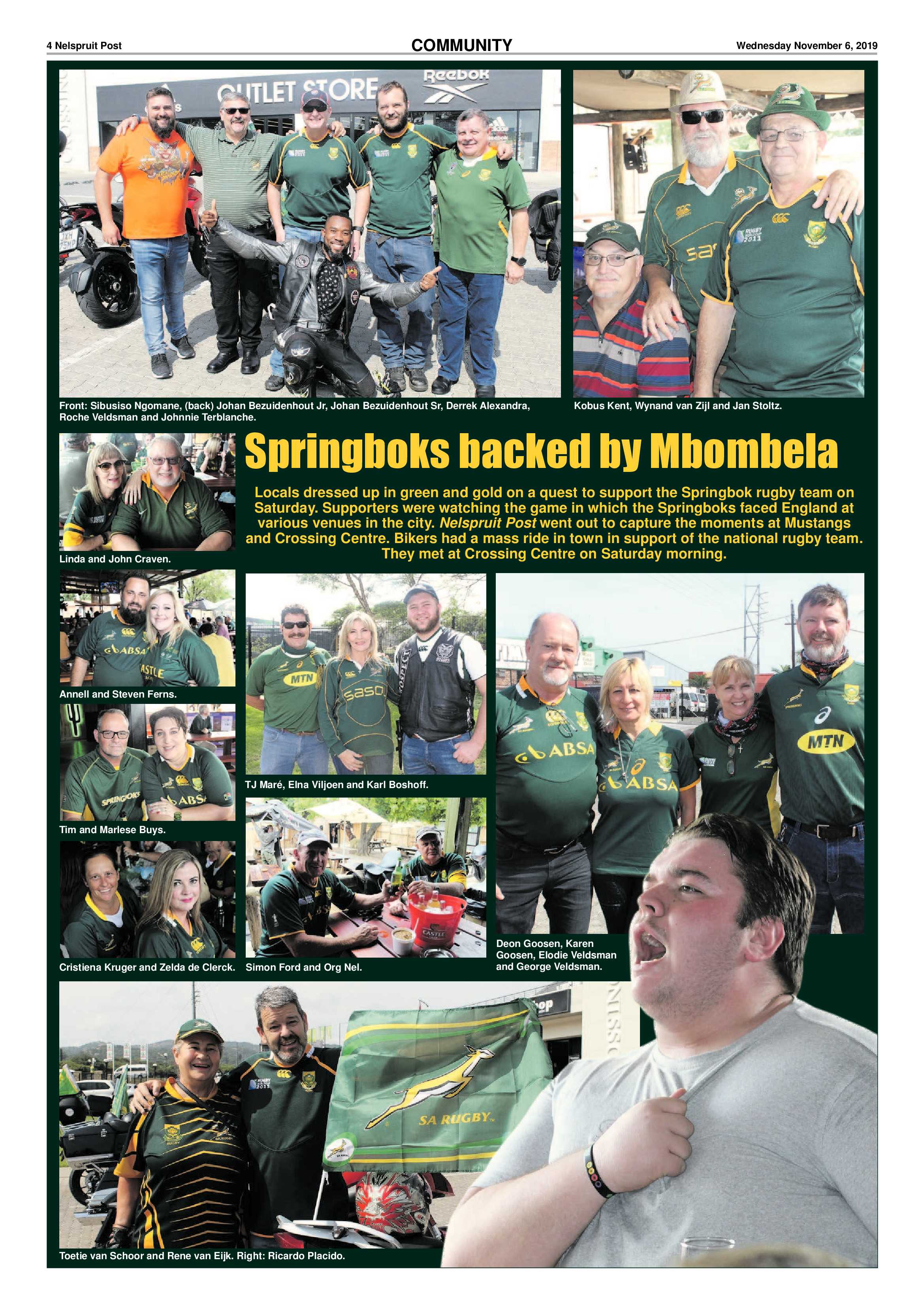 Nelspruit Post 6 November 2019 page 4